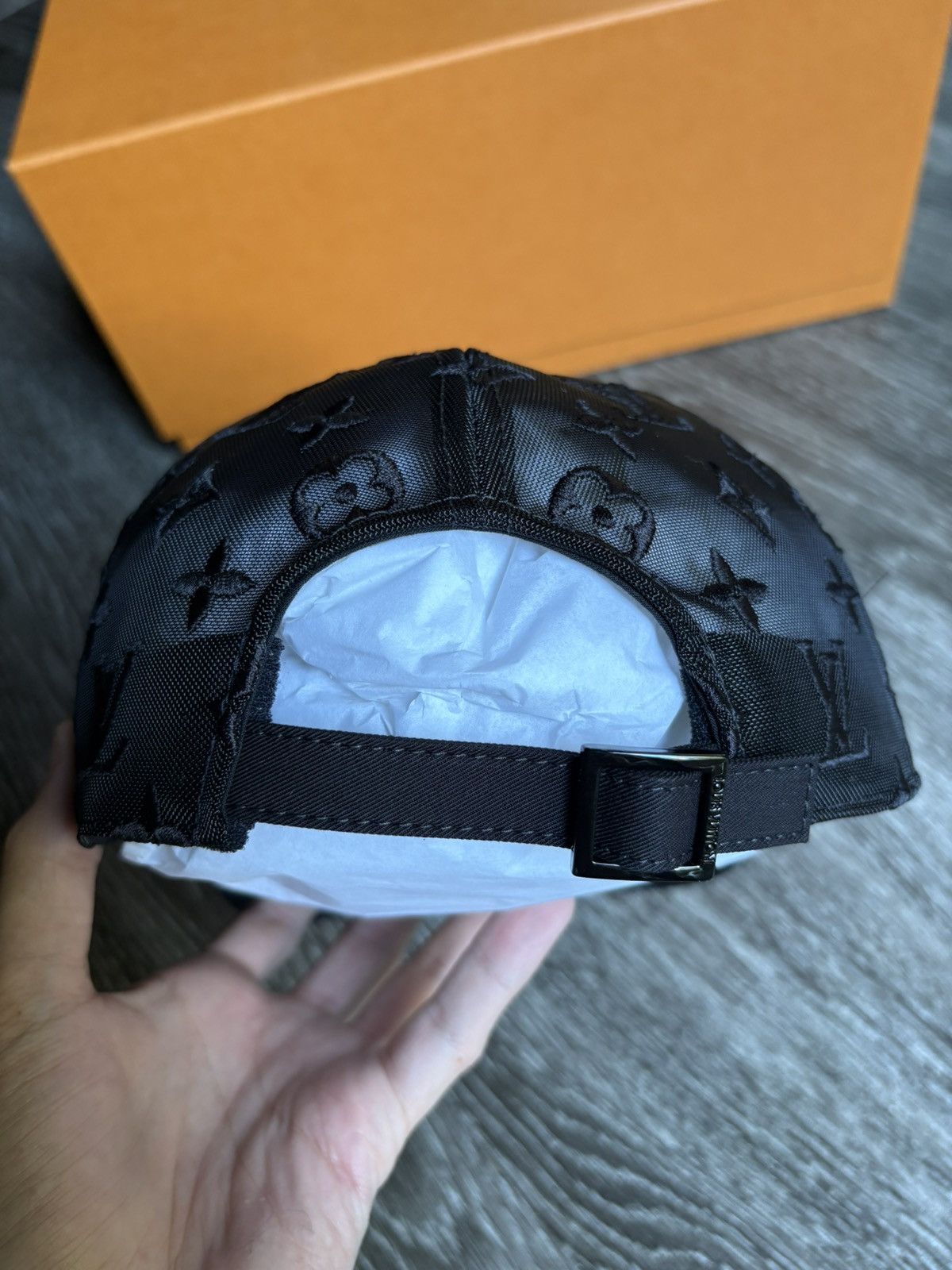 Louis Vuitton × Tyler The Creator Louis Vuitton x Tyler the Creator Mesh Signature Hat Black Size ONE SIZE - 6 Thumbnail