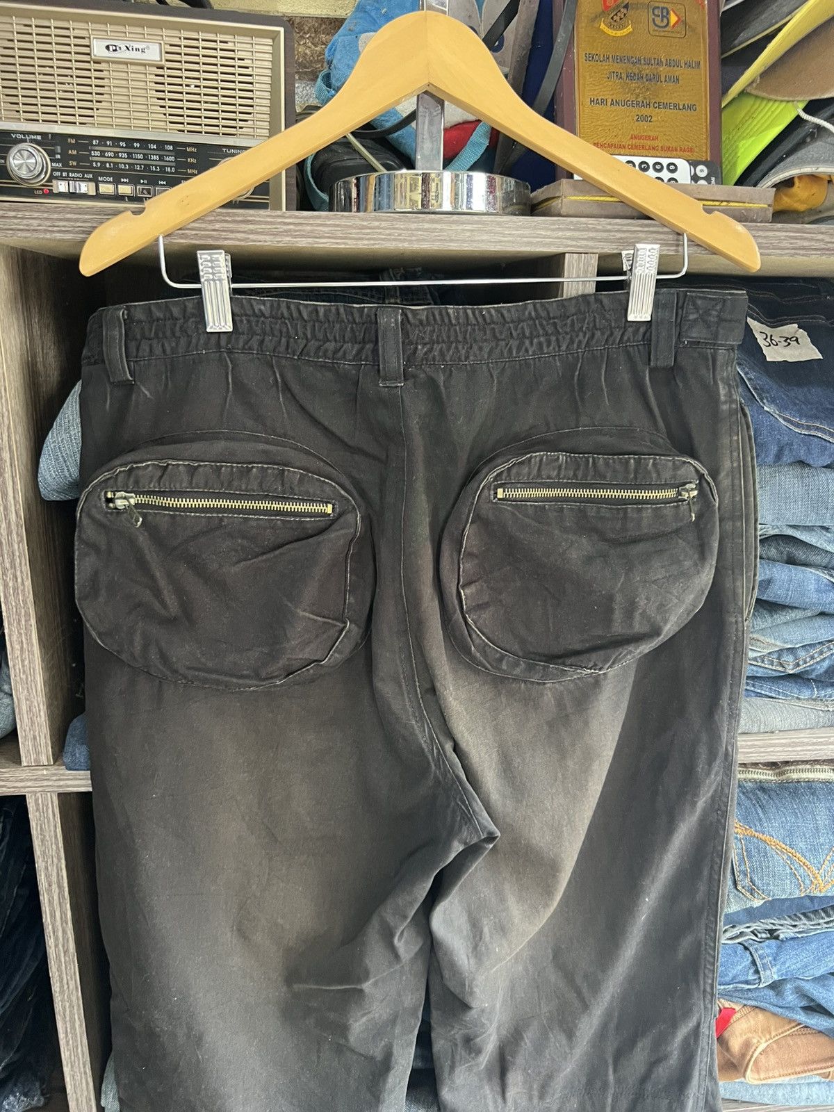 Airwalk 🔥Rare Sun Faded Airwalk Oblique Pocket Pant Size US 35 - 15 Thumbnail