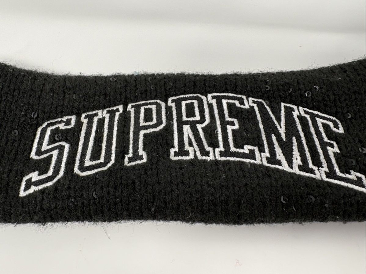 Supreme Supreme x New Era FW18 Sequin Arc Logo Headband Size ONE SIZE - 4 Thumbnail