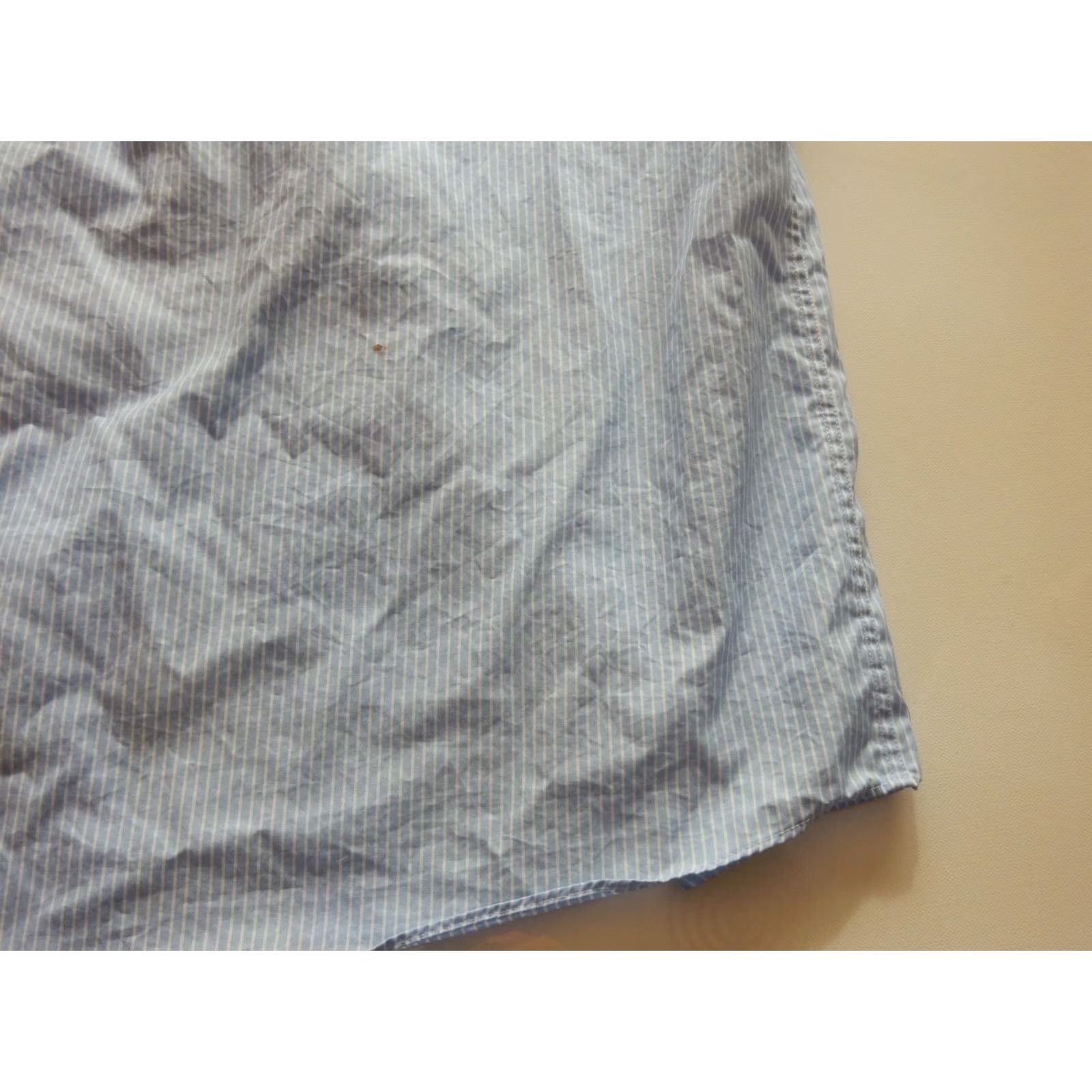 Brooks Brothers Brooks Brothers Button-Up Shirt XL Regular Men Long Sleeve Striped Cotton Blue Stain on Back Size US XL / EU 56 / 4 - 3 Thumbnail