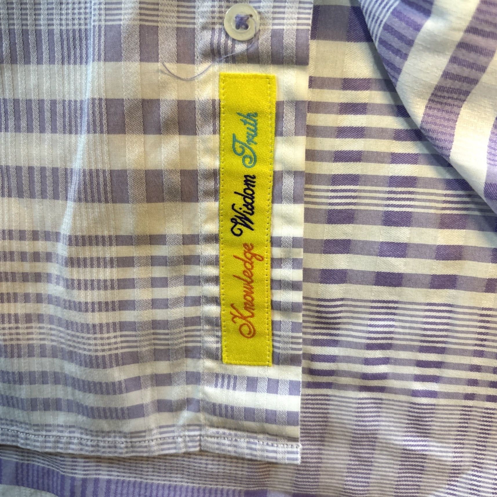 Robert Graham Robert Graham Sportswear The Candy Man Woven Shirt 2XL Men's Purple Button-Up Long Sleeve Shirt Size US XXL / EU 58 / 5 - 3 Thumbnail