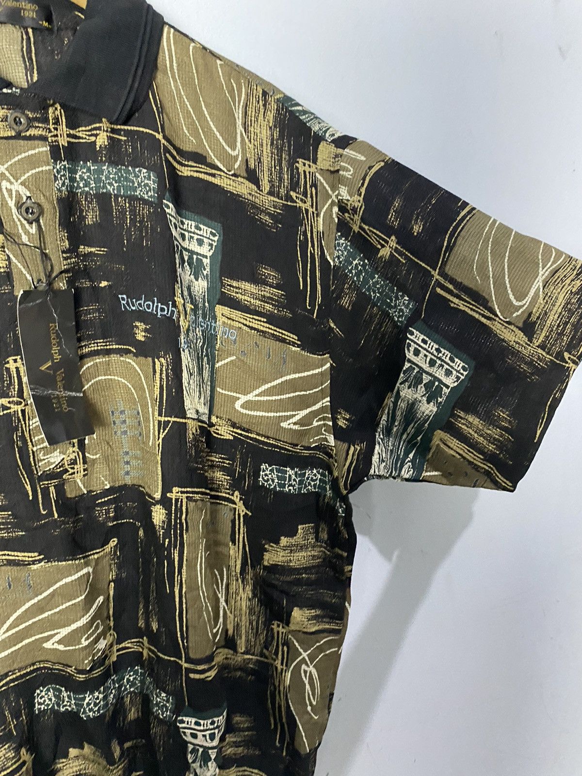 Designer × Valentino × Vintage Vintage Rudolph Valentino polo shirt Size US M / EU 48-50 / 2 - 3 Thumbnail