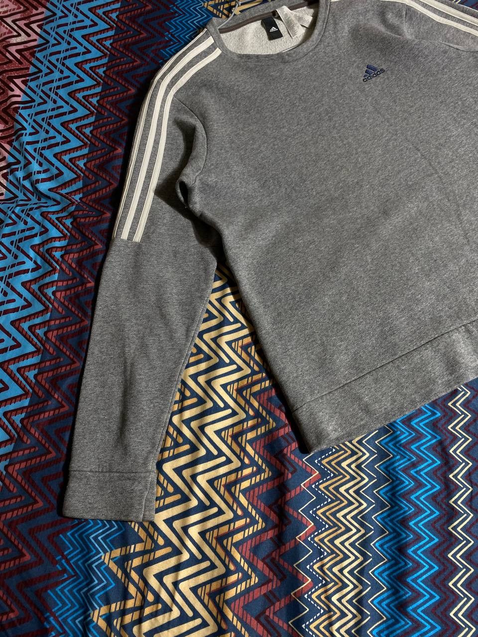 Adidas × Vintage Adidas Vintage Y2K Hype oversize creamy Sweatshirt rare Size US XXL / EU 58 / 5 - 12 Thumbnail