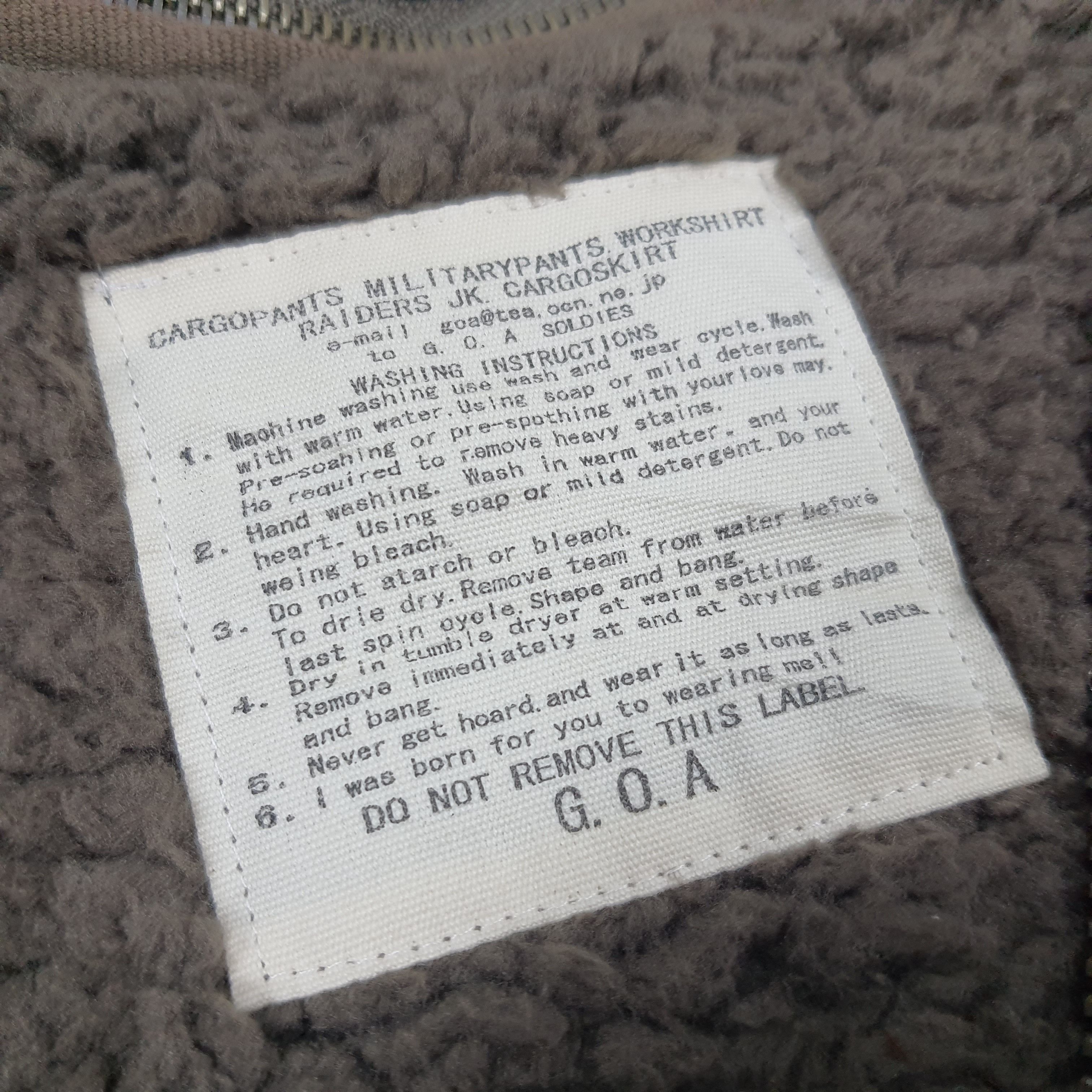 If Six Was Nine × Vintage Vintage G.O.A Japanese Brand Winter Parkas Jacket Size US S / EU 44-46 / 1 - 5 Thumbnail