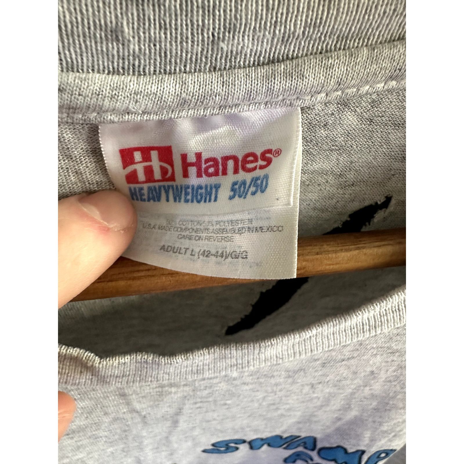 Hanes Vintage 2000 Swamp Fest Weeki Wachee, Florida Size L Size US L / EU 52-54 / 3 - 3 Thumbnail