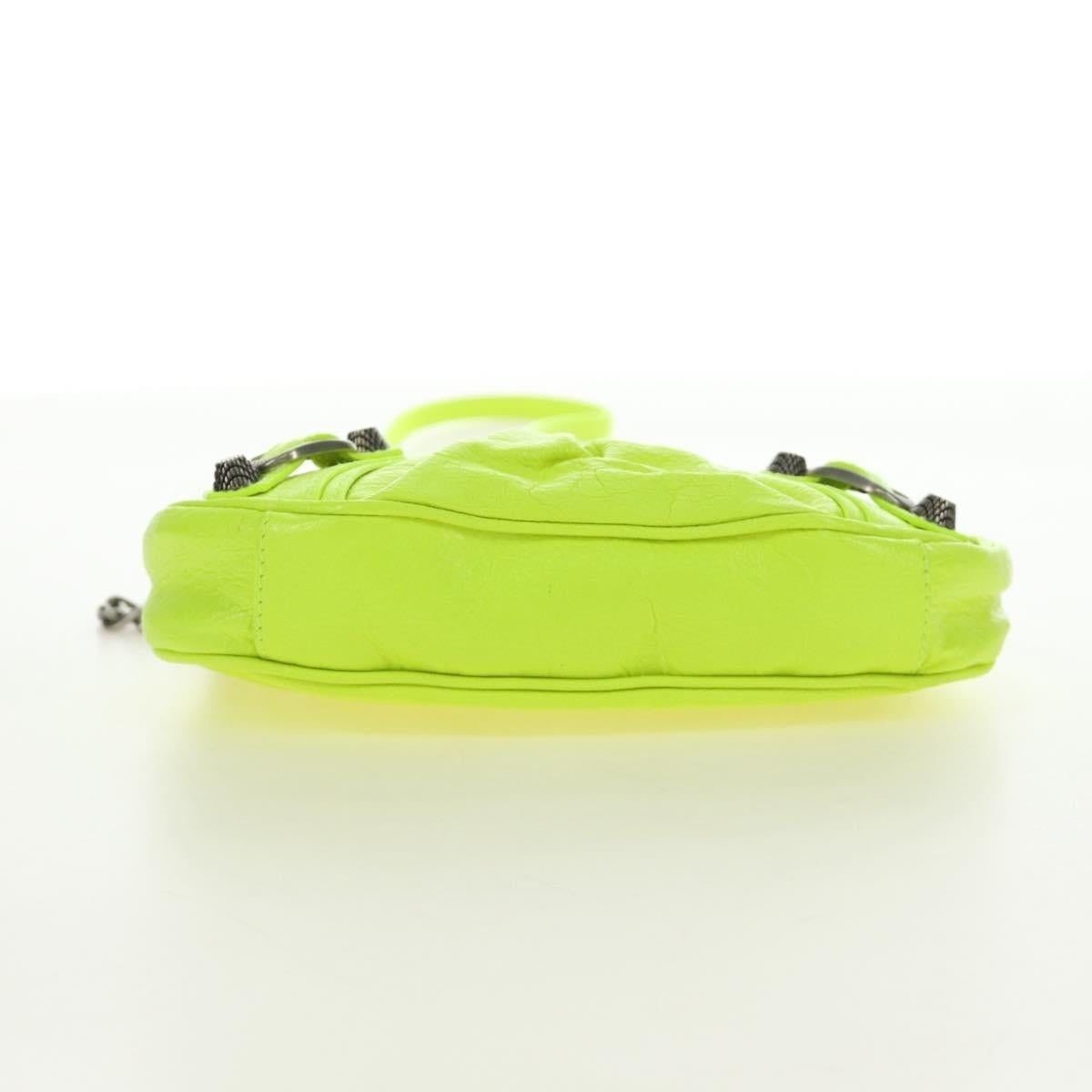Balenciaga Balenciaga Chain Le Cagole XS Shoulder Bag Green Size ONE SIZE - 5 Thumbnail
