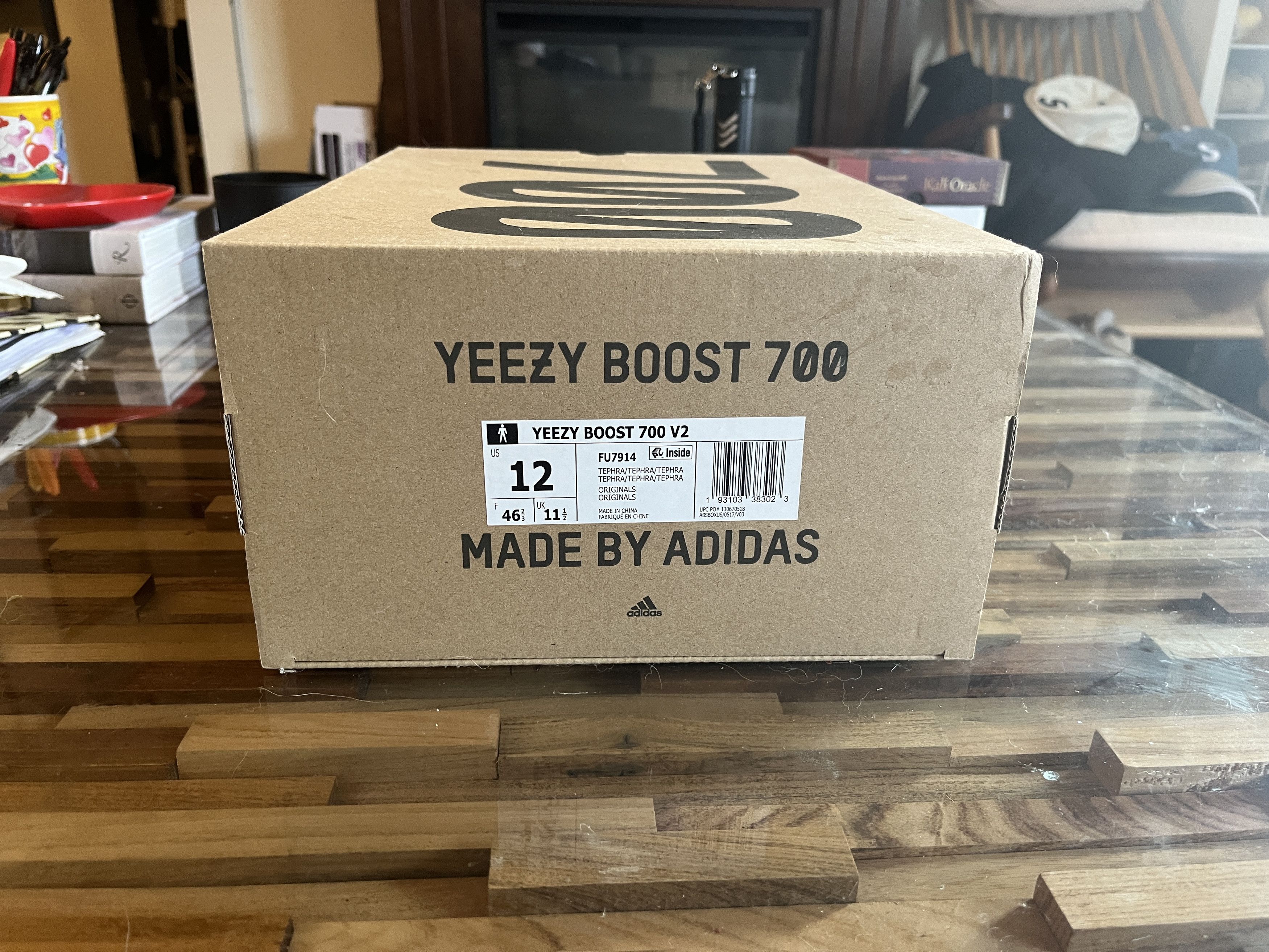 Adidas × Kanye West Yeezy Boost 700 V2 (Deadstock) Size US 12 / EU 45 - 3 Thumbnail