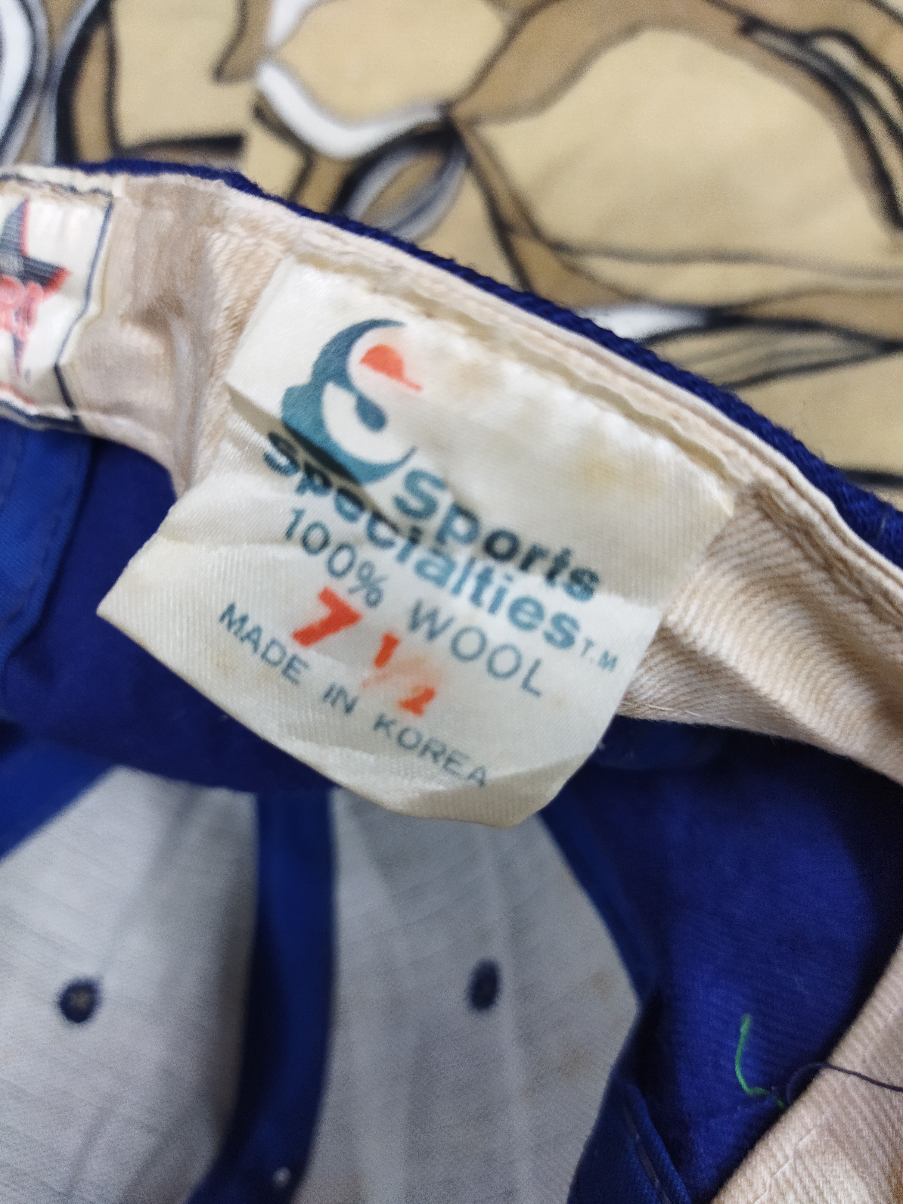 Sports Specialties × Vintage Vintage Deadstock 80s Los Angeles Sport Specialties Wool Hat Size ONE SIZE - 5 Thumbnail