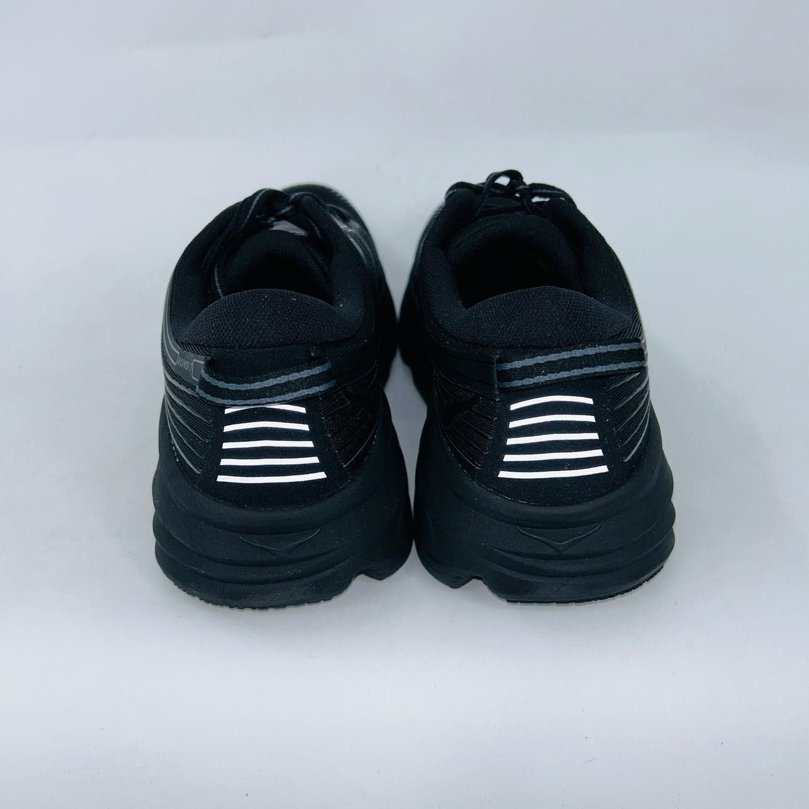Hoka HOKA MENS BONDI 7 BLACK MESH PLUSH RUNNING SHOES SIZE 8.5D Size US 8.5 / IT 38.5 - 3 Thumbnail