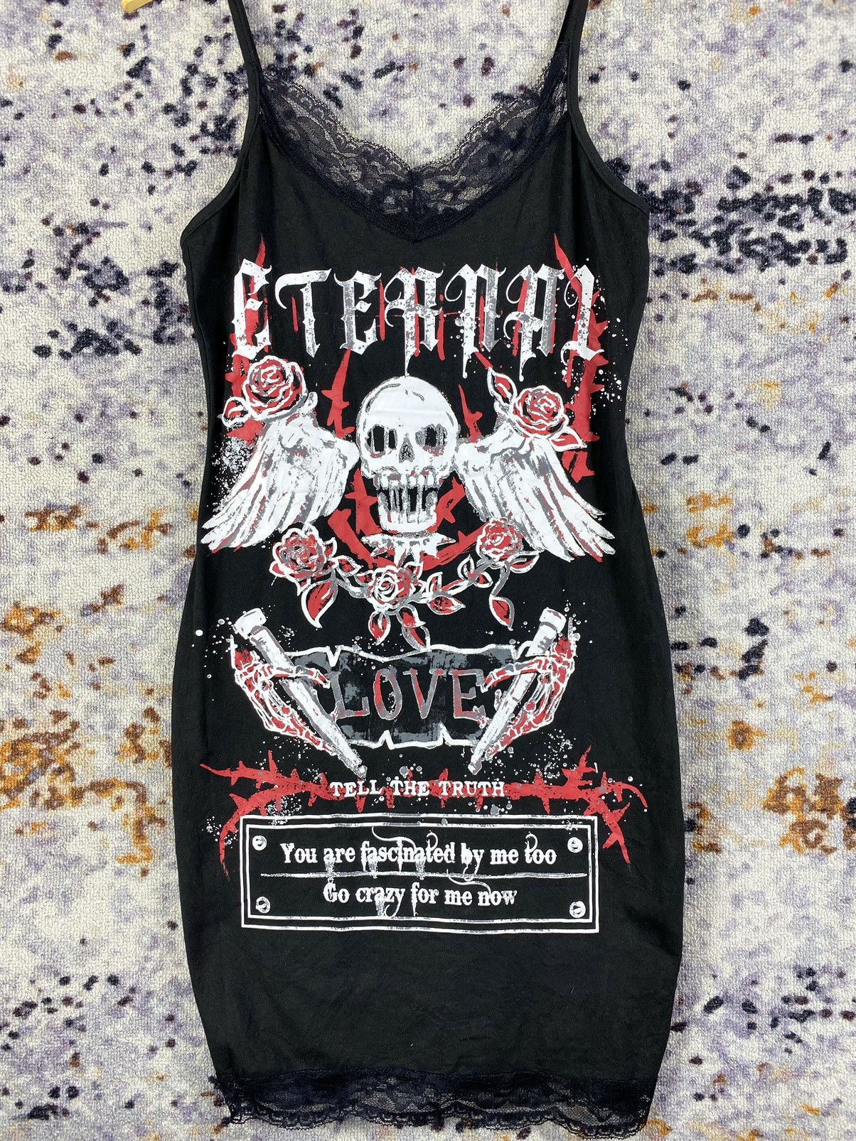 14th Addiction × If Six Was Nine × Japanese Brand Eternal Romwe gothic punk style skull Size M / US 6-8 / IT 42-44 - 2 Thumbnail