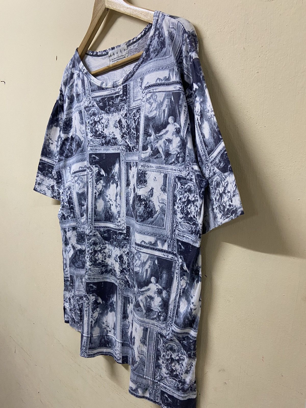 Japanese Brand Vintage Ikuko All OverPrint Shirt Size US M / EU 48-50 / 2 - 3 Thumbnail