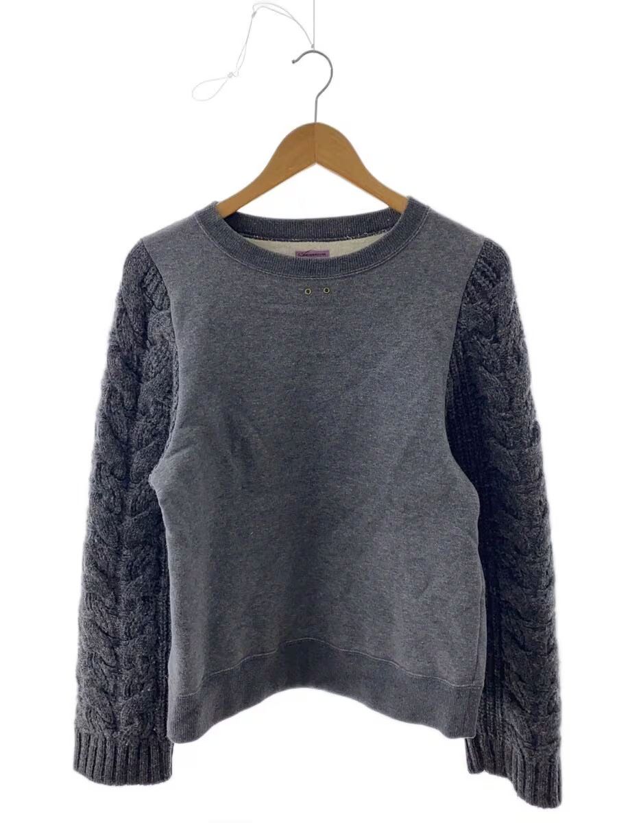 Hybrid Cable Knit Sweatshirt