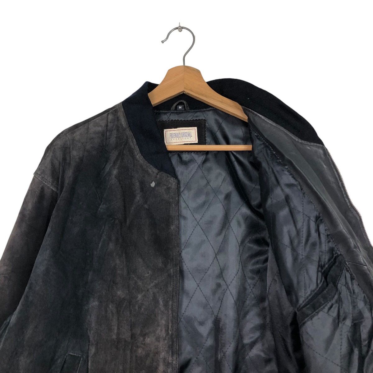 Japanese Brand 📌Vintage Leather Jacket Friendly Original Issey Miyake Size US M / EU 48-50 / 2 - 13 Thumbnail