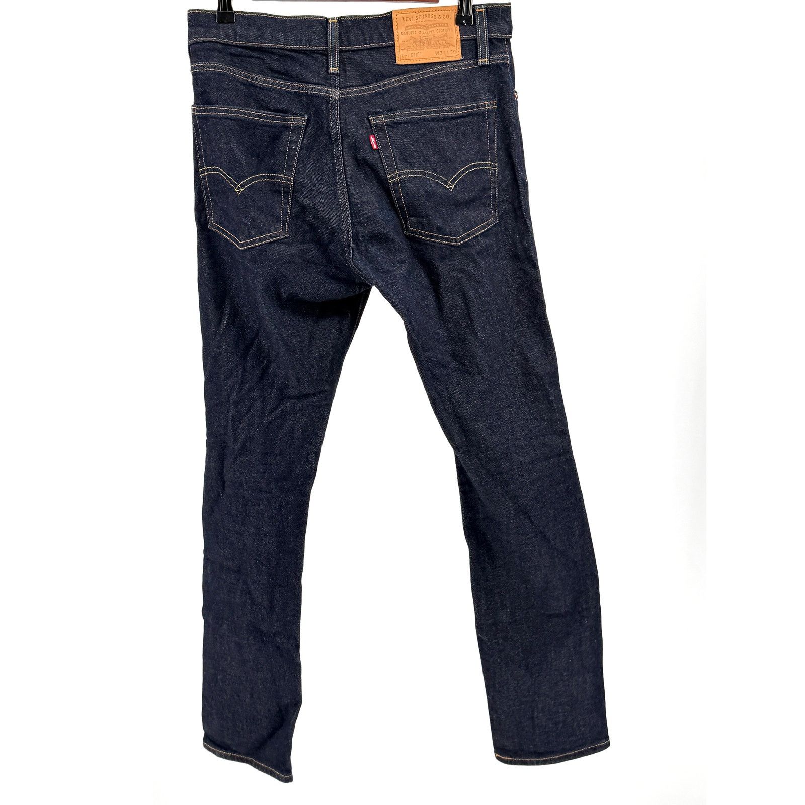Levi's Levi’s Premium Dark Blue 510 Skinny Fit Jeans Size US 31 - 4 Thumbnail