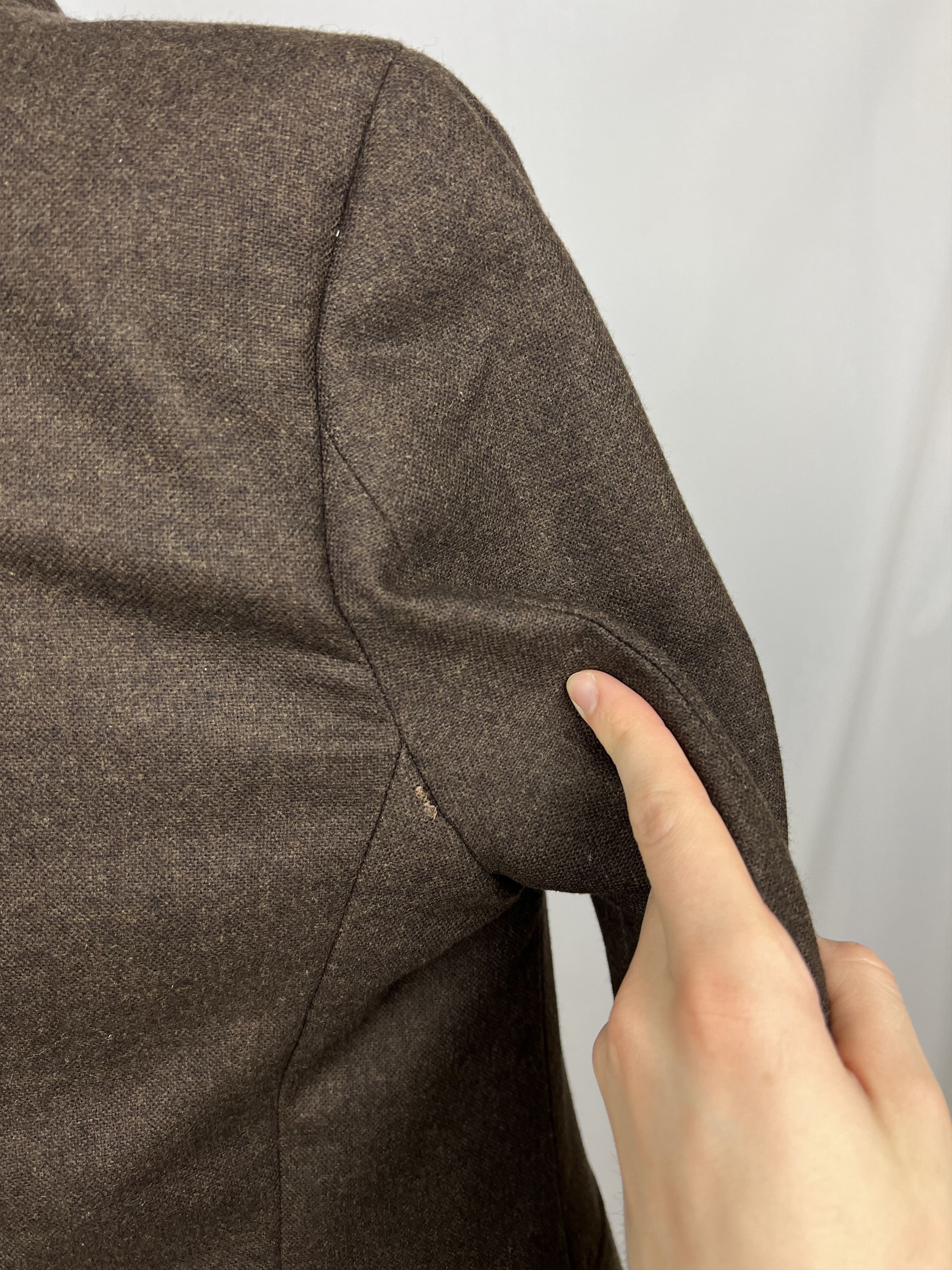 Boggi x Vitale Barberis Solid Soft Wool Half-Lined Sport Coat Size 42R - 13 Thumbnail