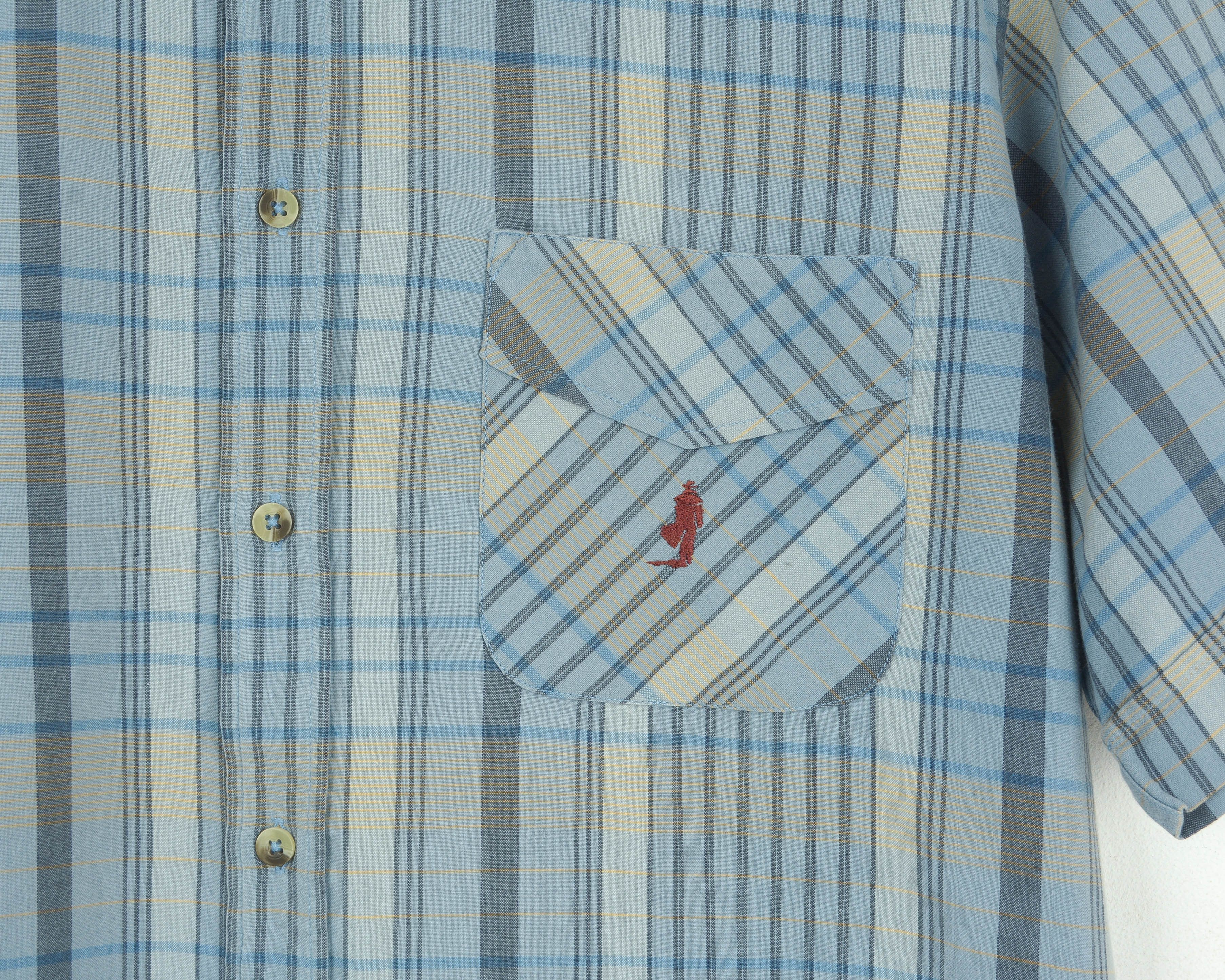 Marlboro Classics Casual Shirt M Cotton Check Short Sleeved Top Size US M / EU 48-50 / 2 - 4 Thumbnail