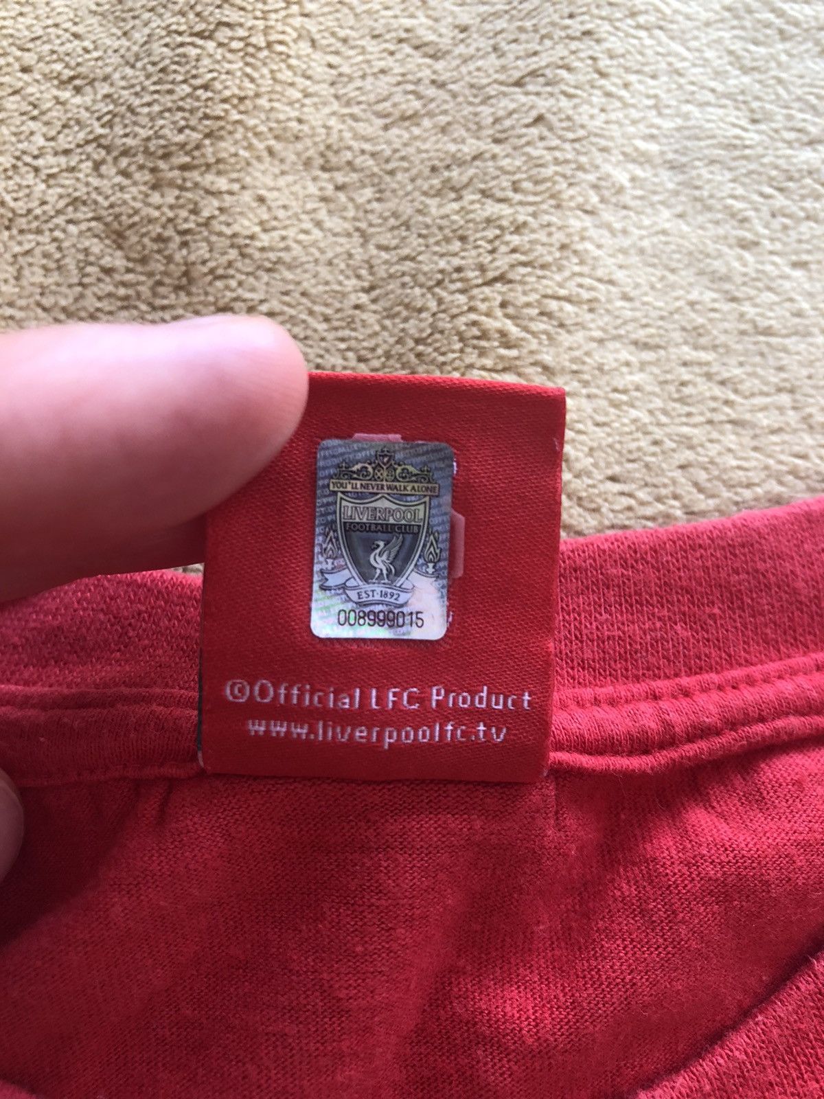 Vintage LIVERPOOL FC OFFICIAL VINTAGE FOOTBALL SOCCER TEE SHIRT Size US XL / EU 56 / 4 - 4 Thumbnail