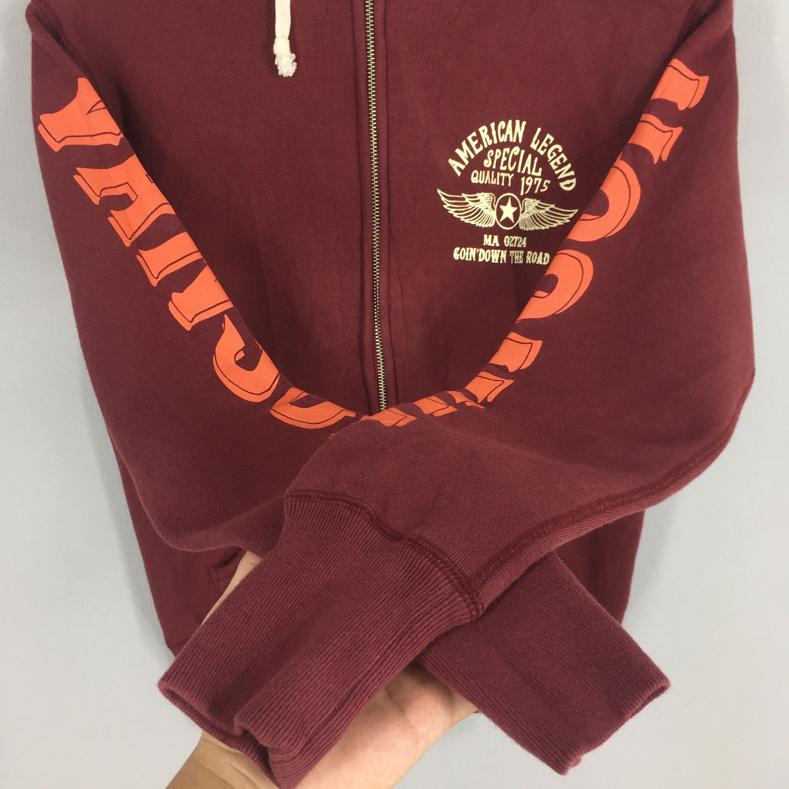 Vintage Vintage Vanson Cotton Motorcycle Club Sweatshirt Medium Size US M / EU 48-50 / 2 - 4 Thumbnail
