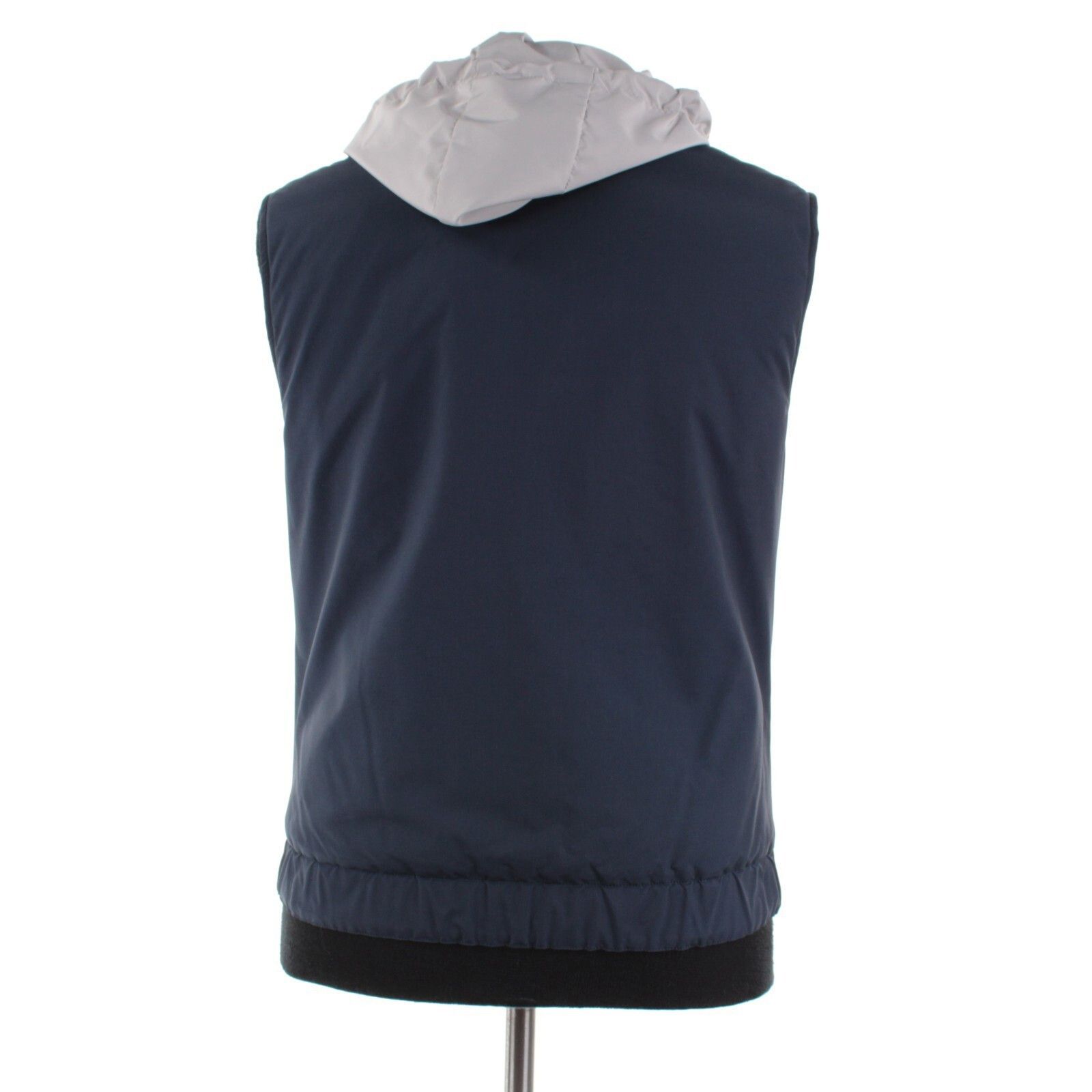 Luciano Barbera Luciano Barbera Vest Size M US In Blue Wool Blend Size US M / EU 48-50 / 2 - 4 Thumbnail