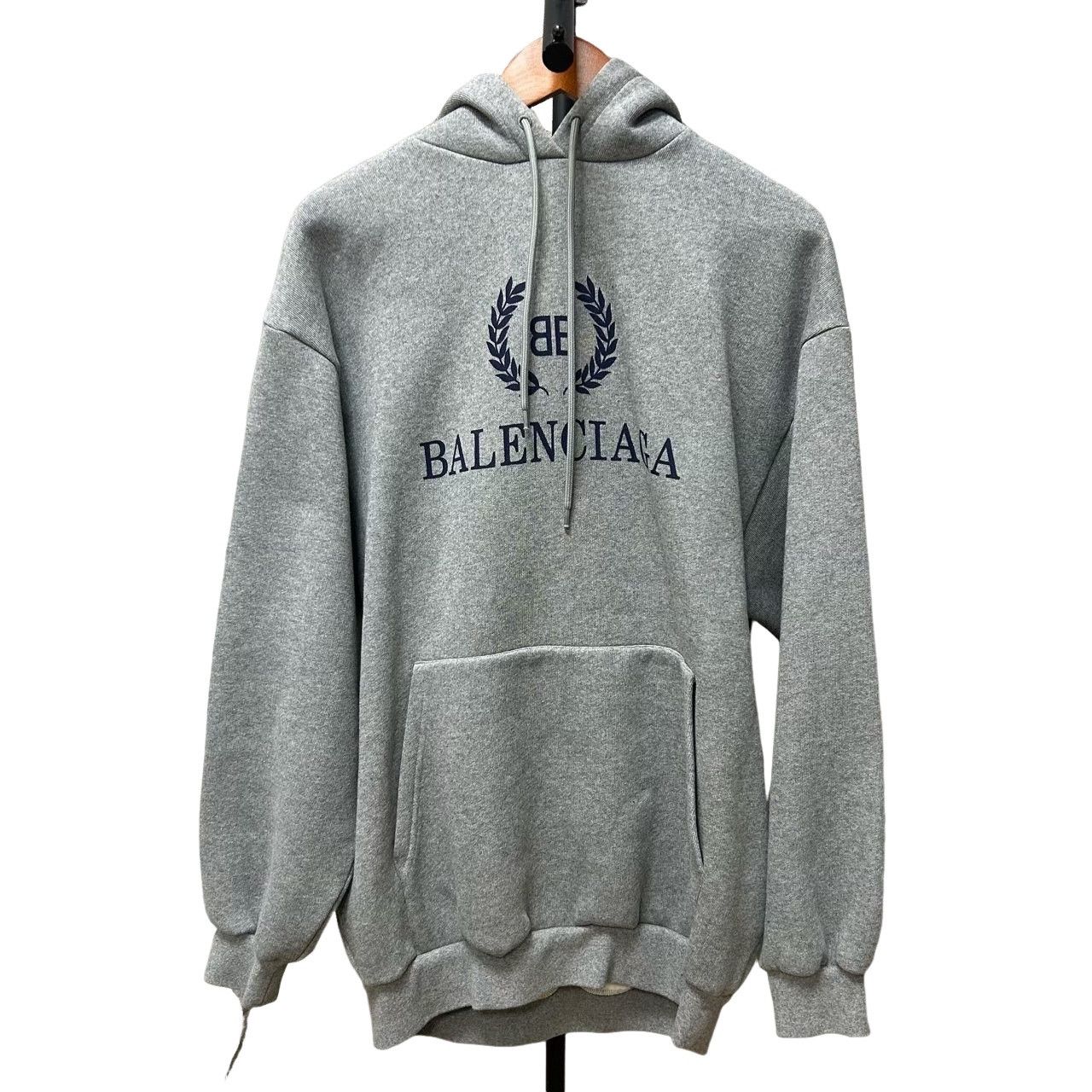 Balenciaga Balenciaga Laurel Logo Hoodie Size S Size US S / EU 44-46 / 1 - 1 Thumbnail