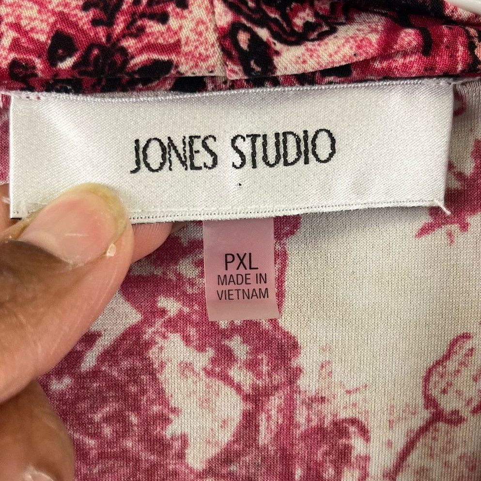 Other Jones Studio Y2K Petite XL Open Front floral Cardigan Kimono Size XL / US 12-14 / IT 48-50 - 3 Thumbnail