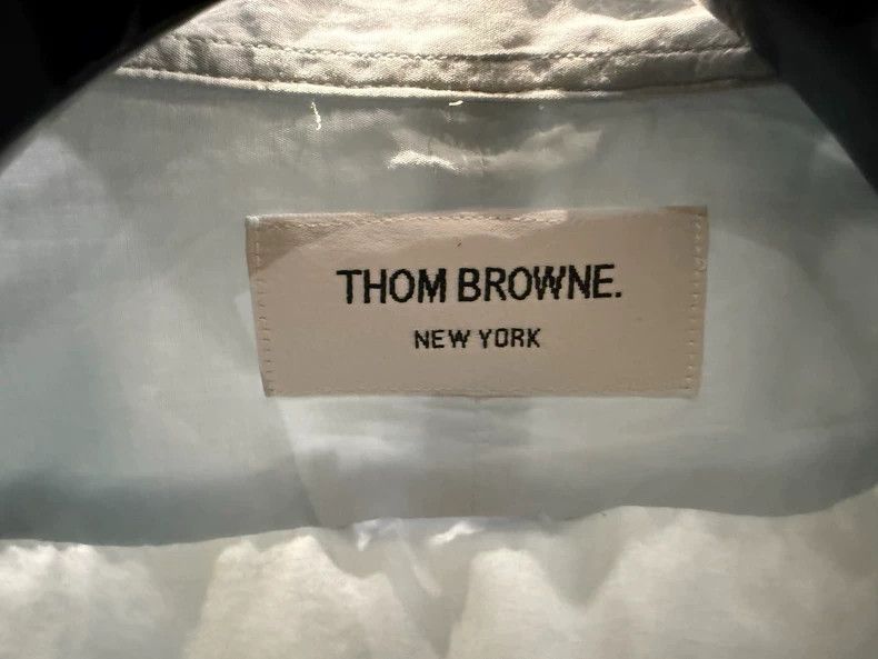 Thom Browne Thom Browne size2 Three-color shirt collar in light blue Size US M / EU 48-50 / 2 - 3 Thumbnail