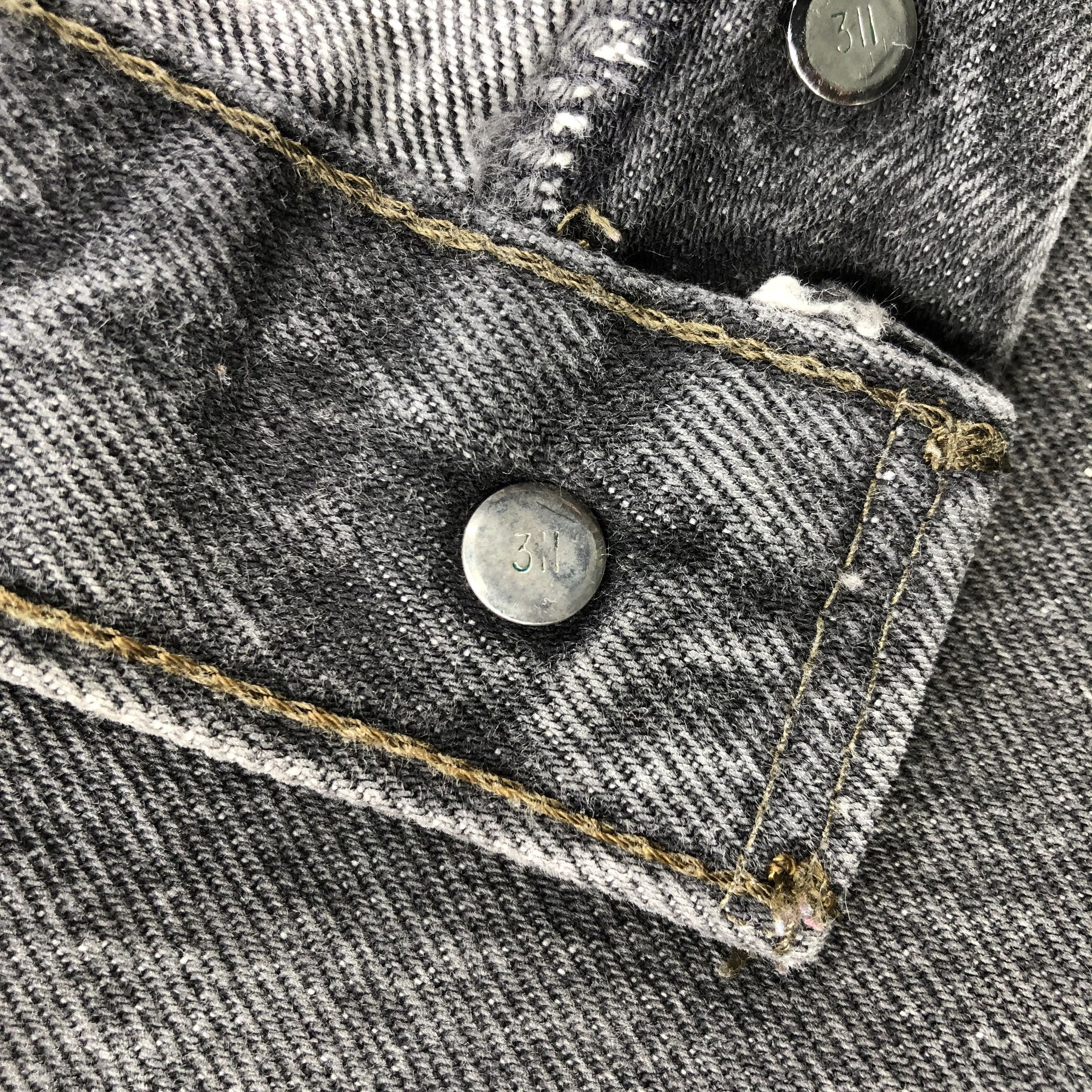 Levi's Vintage 90s Levis 501 Earth Tone Jeans-J1473 Size US 30 / EU 46 - 10 Thumbnail