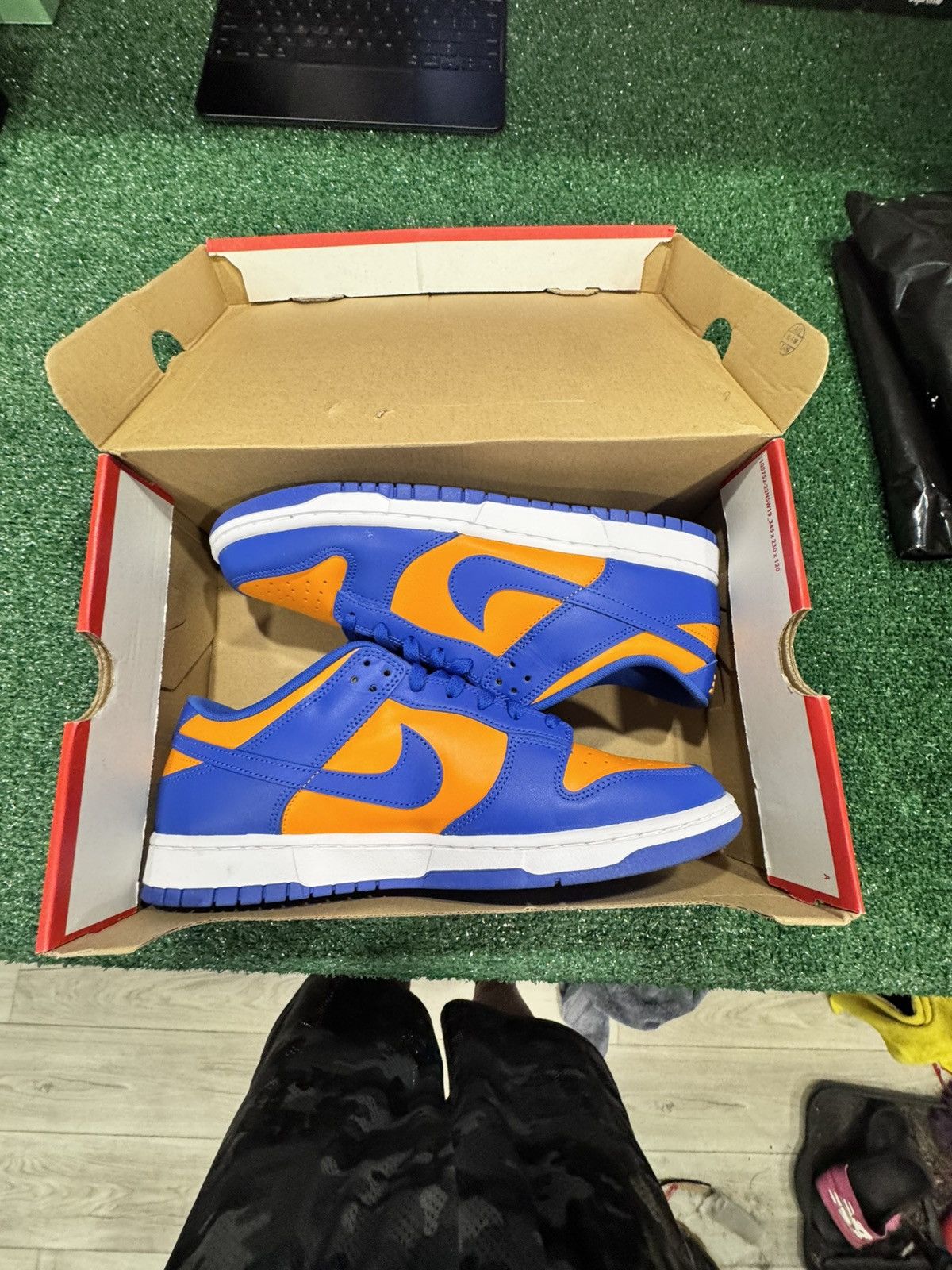 Nike Nike dunk low knicks VNDS size 12.5 Size US 12.5 / EU 45-46 - 8 Thumbnail