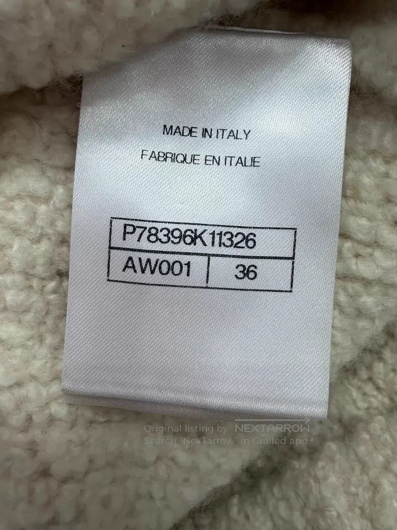 Chanel Chanel White lotus leaf sleeve cashmere cardigan jacket Size XS / US 0-2 / IT 36-38 - 5 Thumbnail