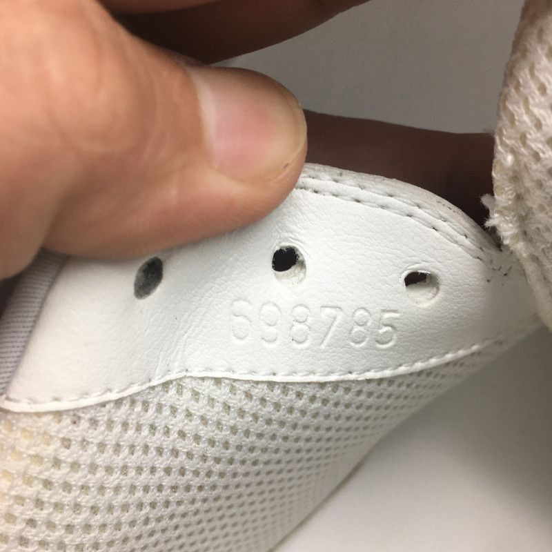 Gucci Gucci Low-Top Fashion Sneakers in White and Green - Size US 10 / EU 43 - 5 Thumbnail