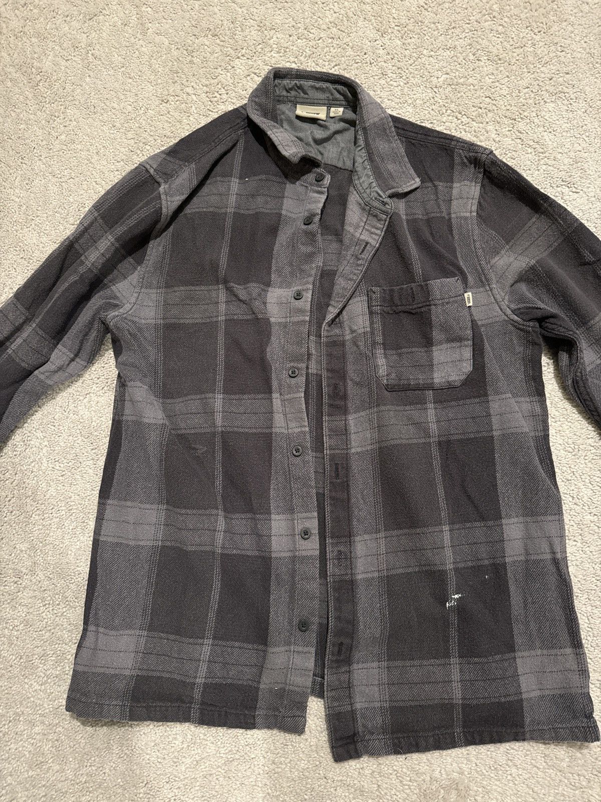 Vans Vans Flannel Black/Grey Size US XL / EU 56 / 4 - 4 Thumbnail