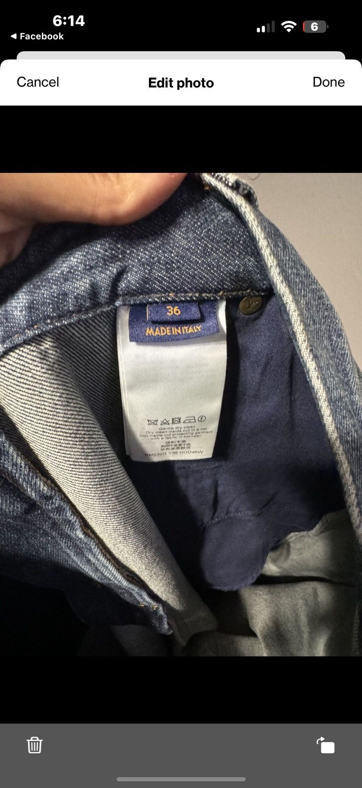 Louis Vuitton Louis Vuitton x Virgil Abloh Carpenter Jeans Size US 36 / EU 52 - 11 Thumbnail
