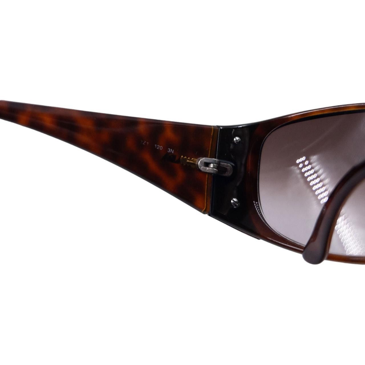 Prada Vintage Prada Tortoise Shell Sunglasses Size ONE SIZE - 7 Thumbnail