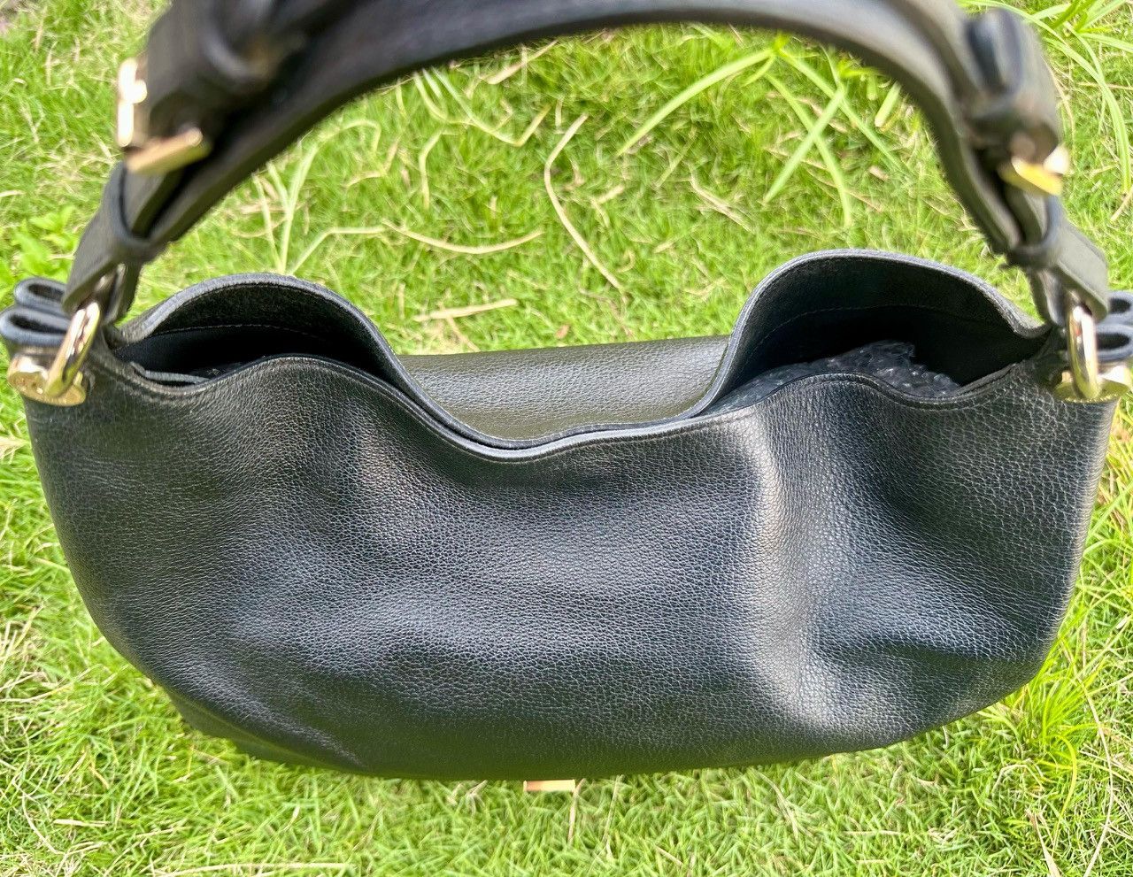 Mulberry Authentic Mulberry Freya Large Black Goat Printed Calf Bag Size ONE SIZE - 5 Thumbnail