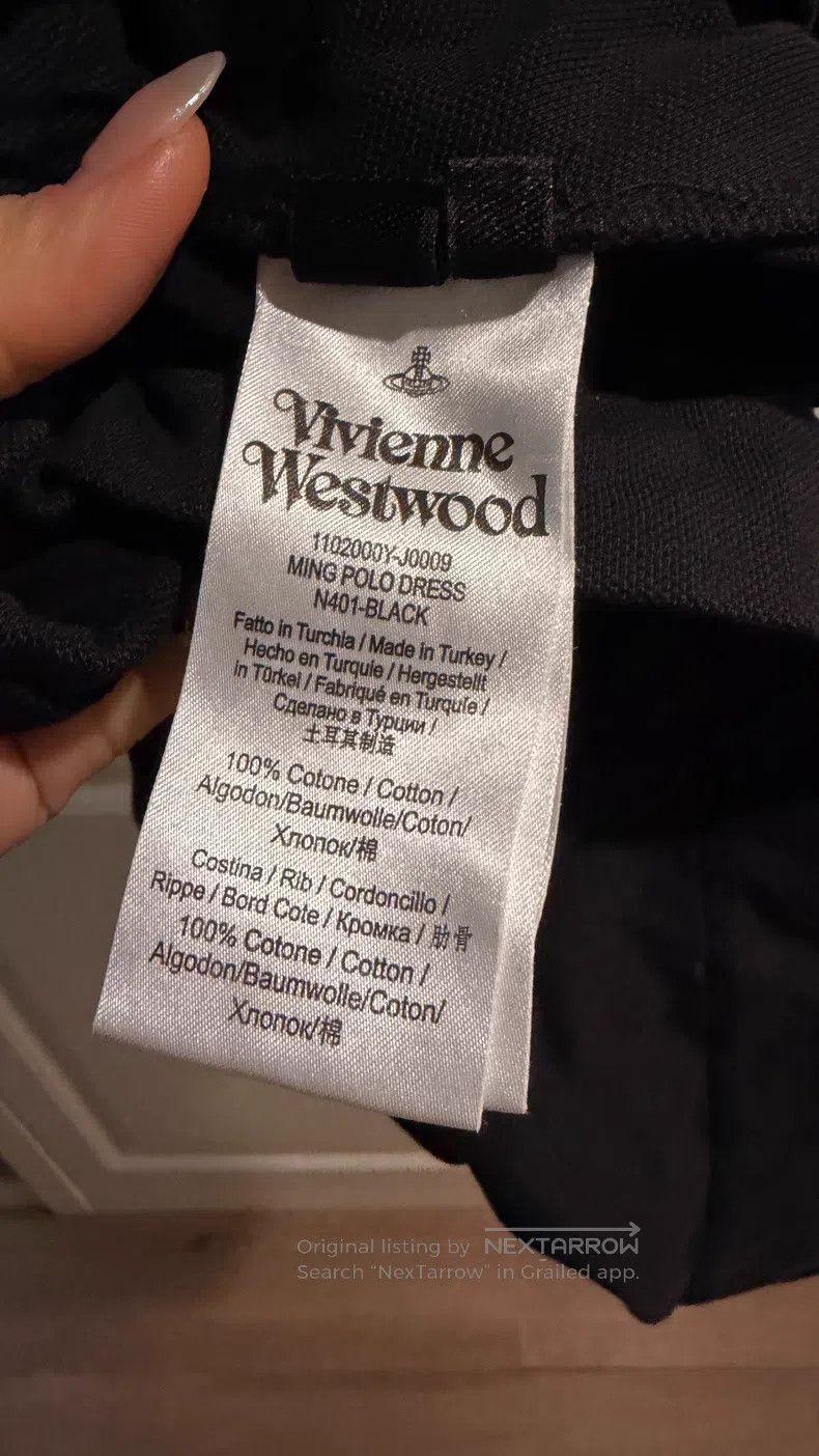 Vivienne Westwood Vivienne Westwood Black cotton asymmetric design drop shou Size M / US 6-8 / IT 42-44 - 5 Thumbnail