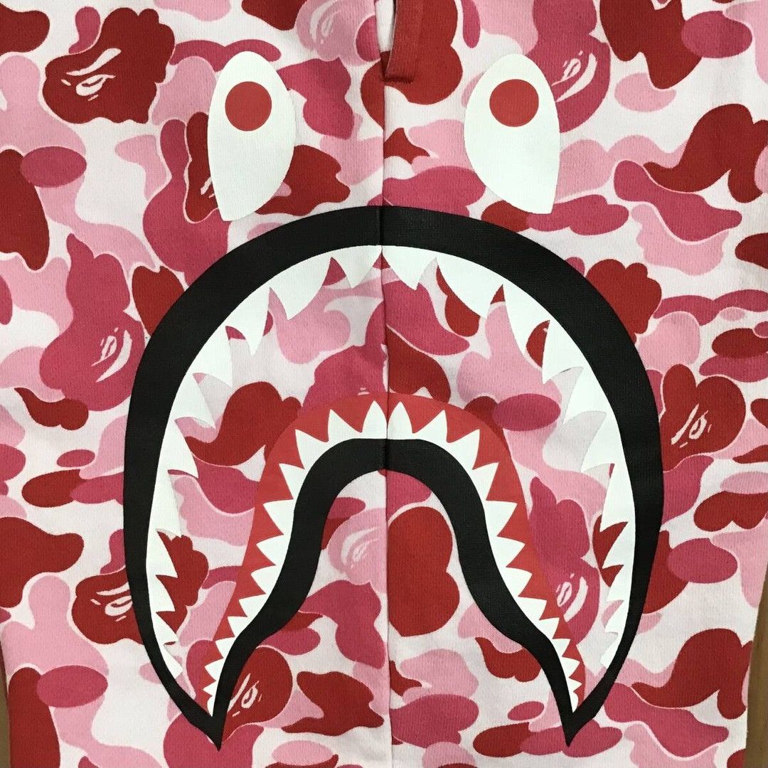 Bape BAPE Side Shark sweat shorts ABC camo pink APE ★size L Size US 34 / EU 50 - 5 Thumbnail