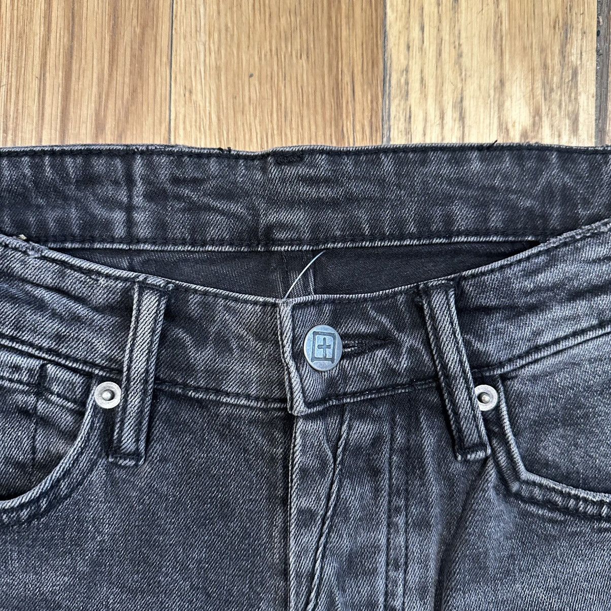 Ksubi Ksubi Patched Black Grey Denim Jeans Size 31 Size US 31 - 3 Thumbnail