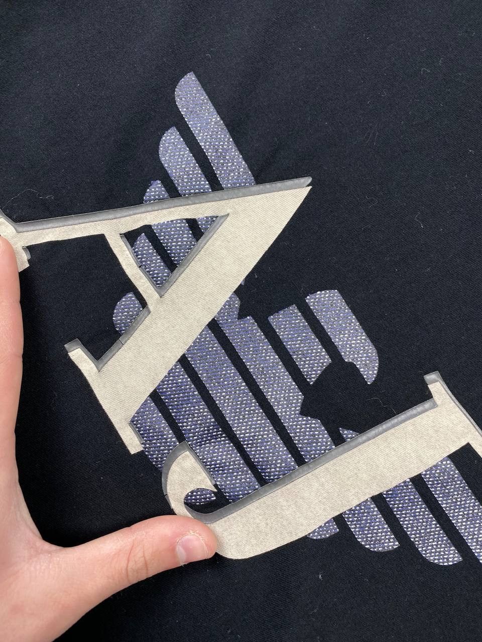 Armani Armani Jeans T Shirt Big Logo AJ Men Size M Black Size US M / EU 48-50 / 2 - 5 Thumbnail