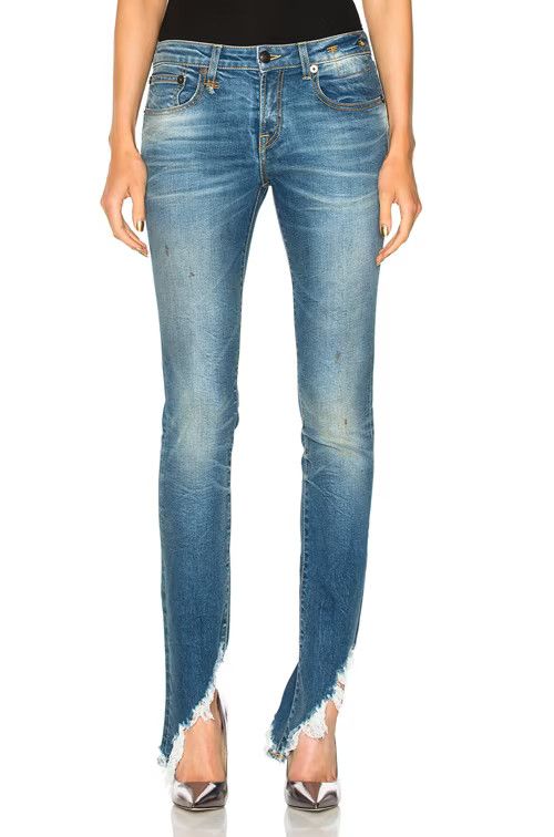 R13 R13 25 Kate Skinny With Angled Hem Size 25" / US 0 / IT 36 - 1 Thumbnail
