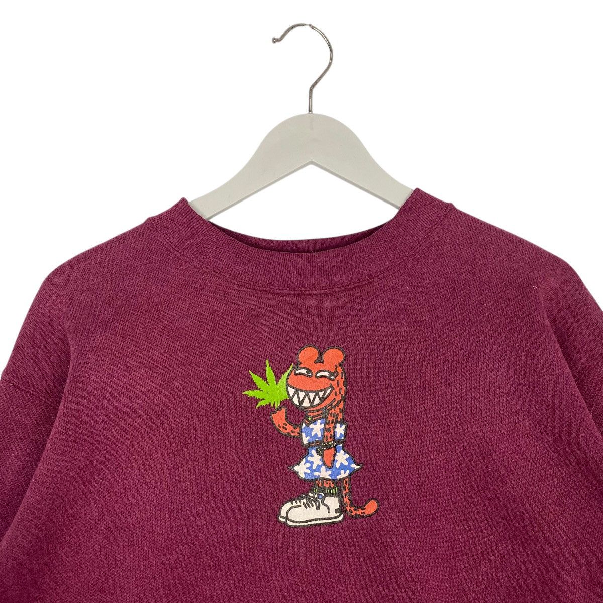 Other Vintage 90s Skateboard Sweatshirt Crewneck Red Made In USA M Size US M / EU 48-50 / 2 - 4 Thumbnail