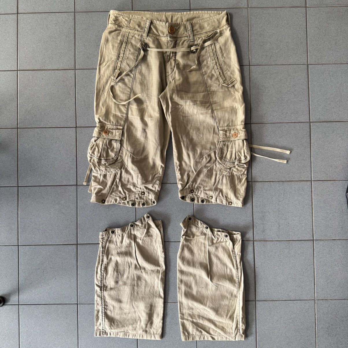 Marithe + Francois Girbaud 2000s marithe francois girbaud deformed cargo bondage pants Size US 30 / EU 46 - 9 Thumbnail