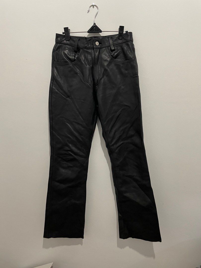 Beauty Beast × Hysteric Glamour × Japanese Brand Geunie leather biker pants Size US 30 / EU 46 - 3 Thumbnail