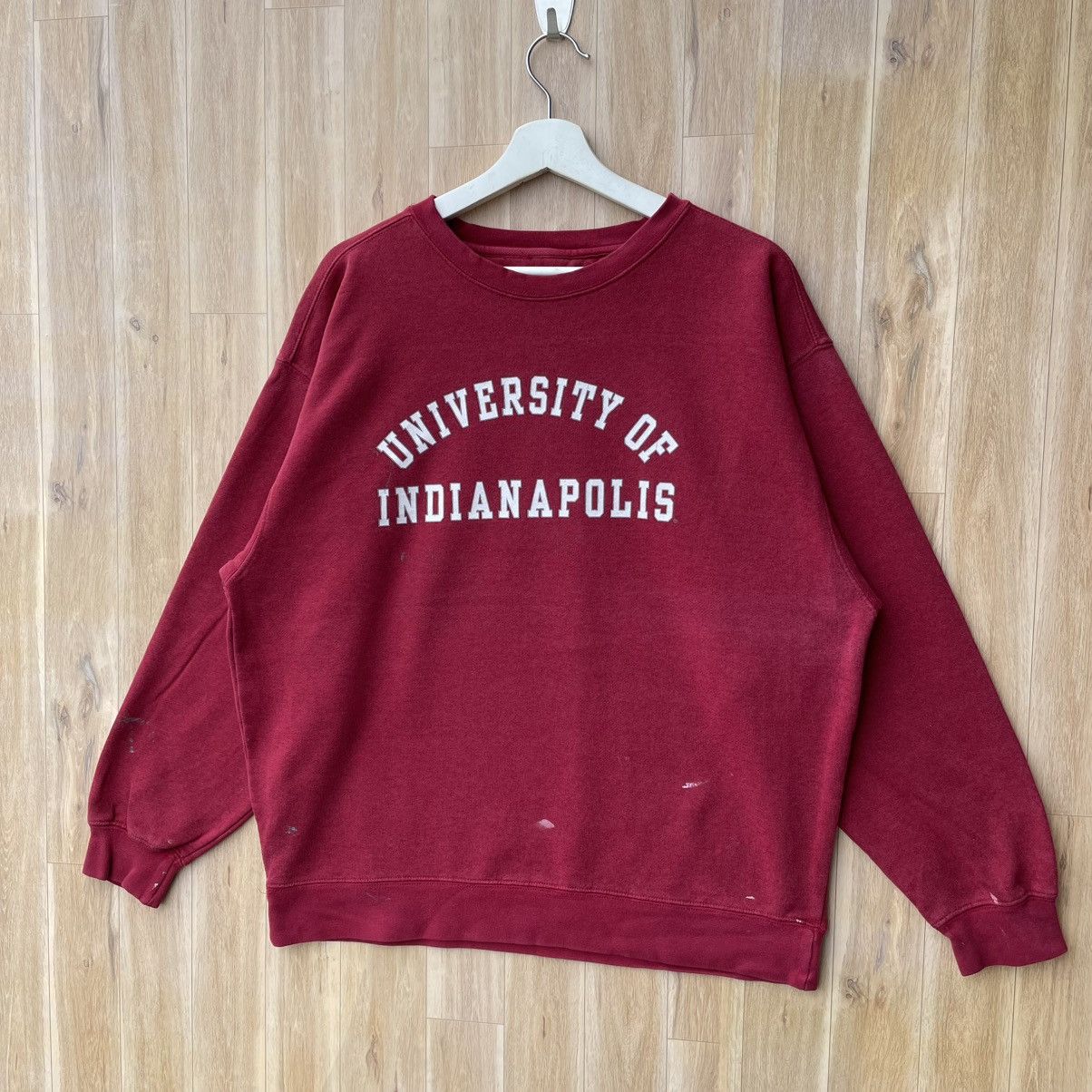Vintage Vintage The University of Indianapolis Pullover Sweatshirt Size US L / EU 52-54 / 3 - 2 Thumbnail