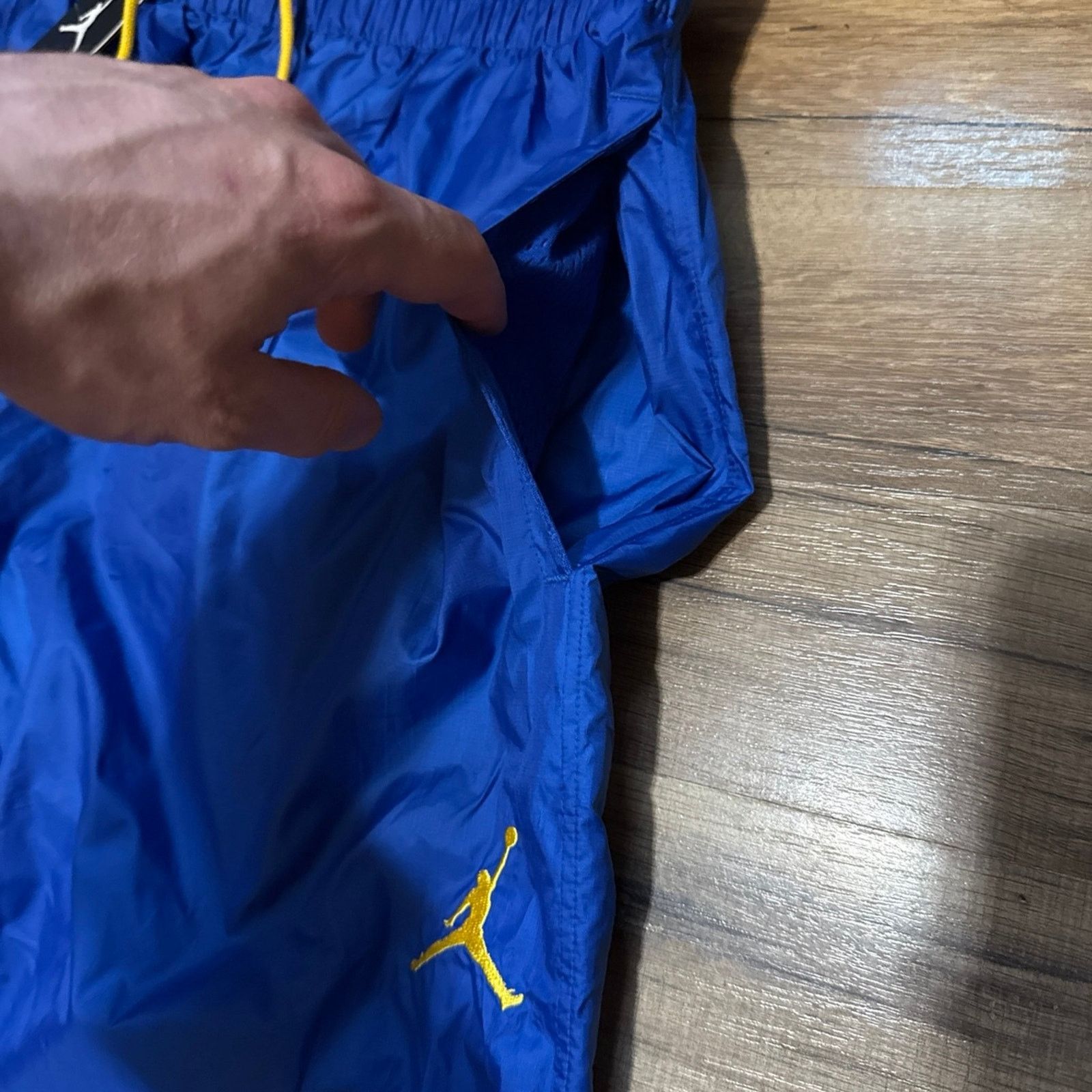 Jordan Brand 2013 Air Jordan Laney Track Windbreaker Jogger Sweatpants Size US 37 - 8 Thumbnail