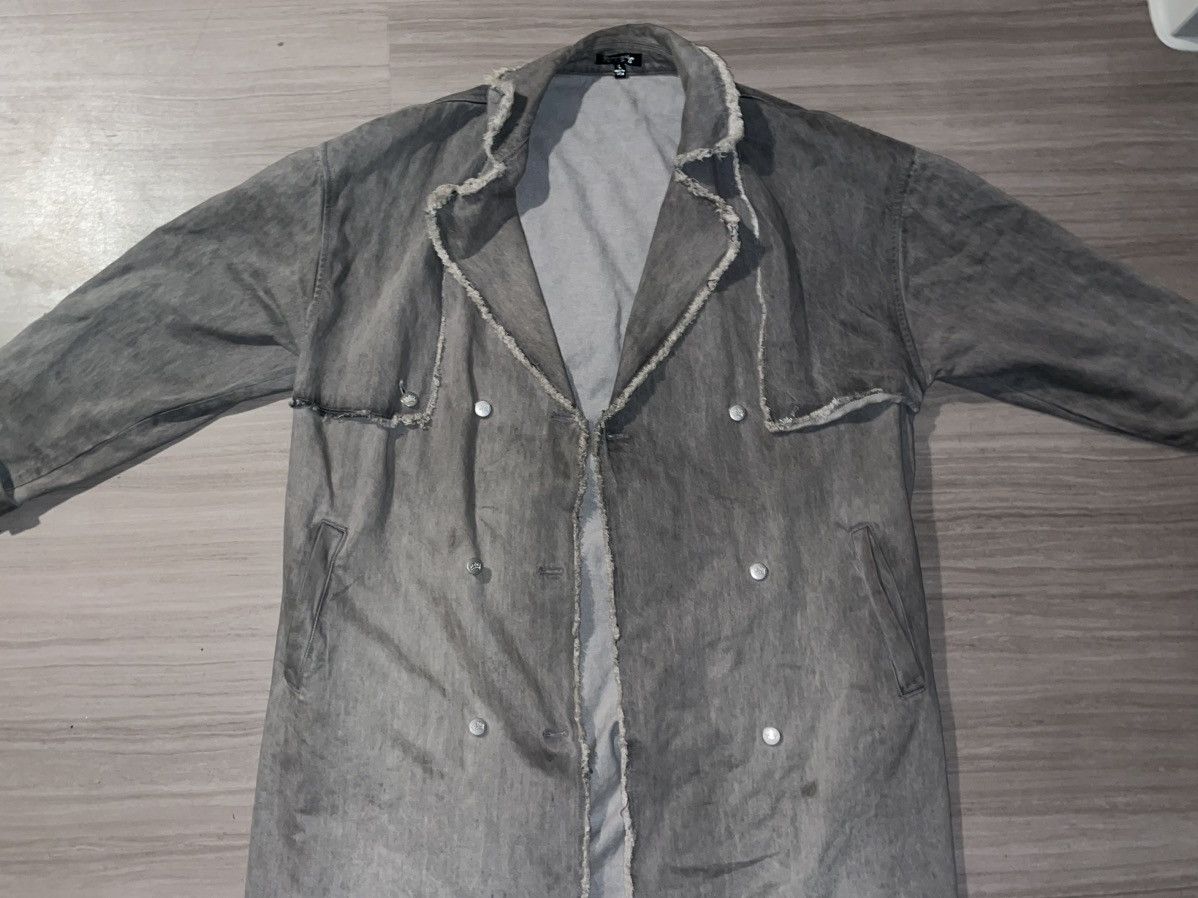 Dolls Kill Denim trench jacket Size L / US 10 / IT 46 - 2 Thumbnail