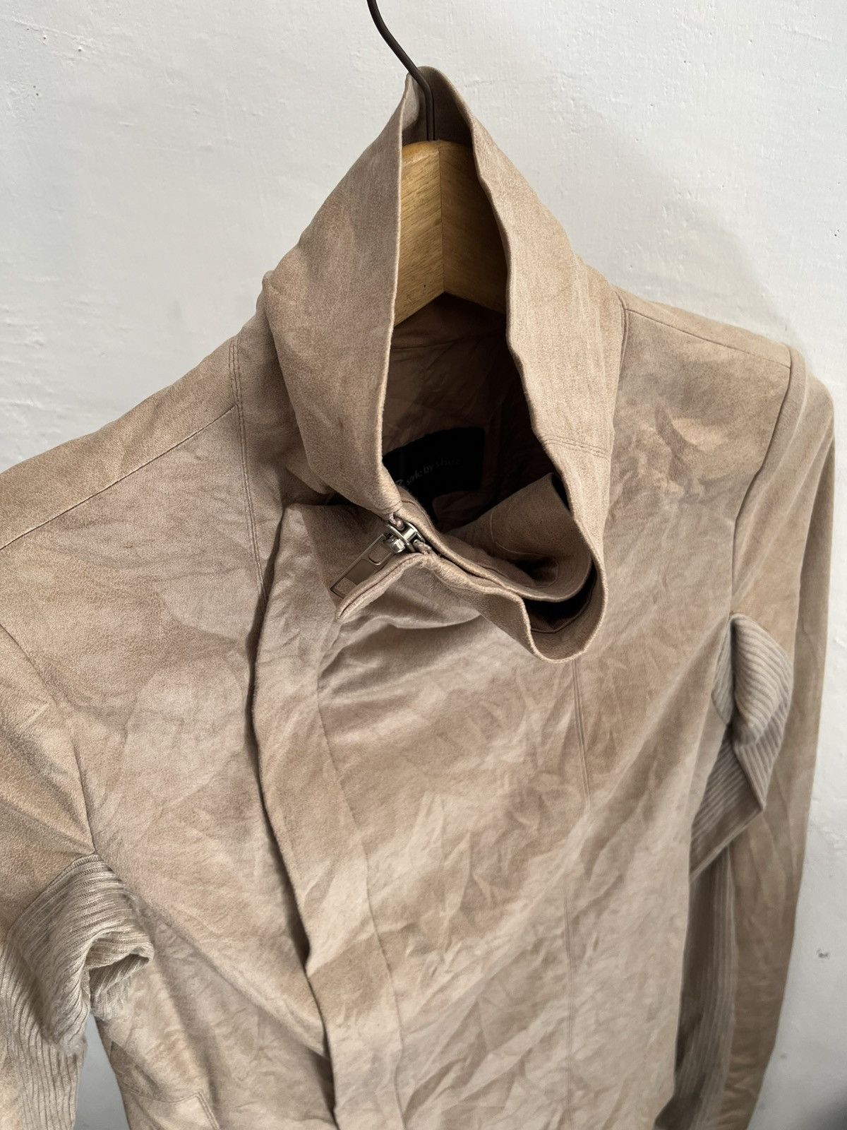 If Six Was Nine Japanese rick owens style shez waxed jacket Size US S / EU 44-46 / 1 - 5 Thumbnail