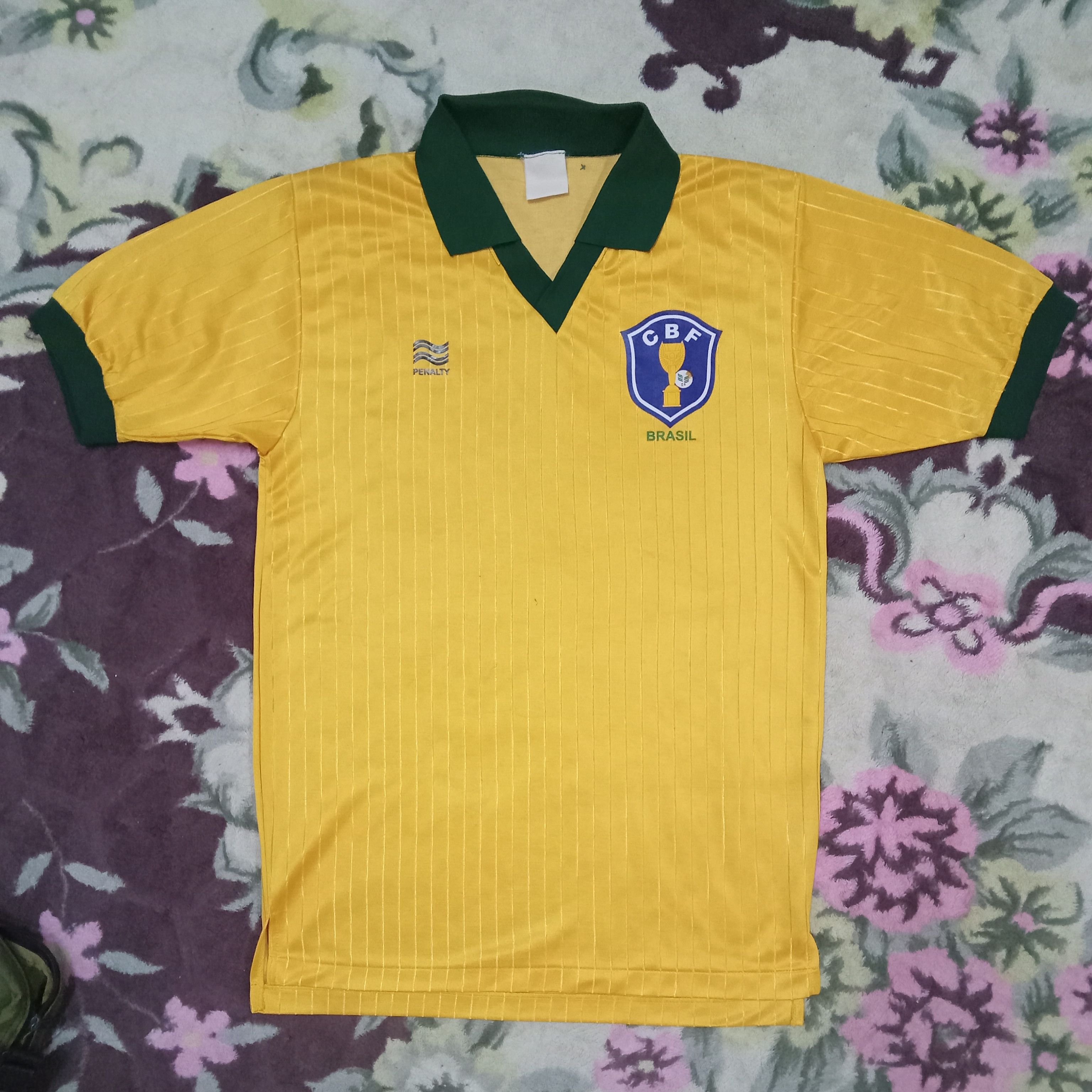 Penalty CBF Brasil Penalty Vintage Jersey Size US M / EU 48-50 / 2 - 1 Thumbnail