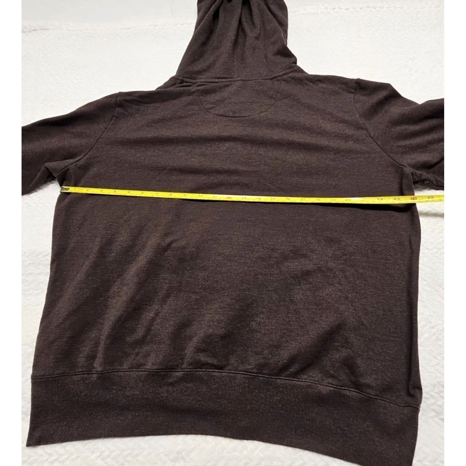 Eddie Bauer Eddie Bauer Hoodie Men 2XL Chocolate Brown Full Zip Hooded Pockets Classic Jacket Style: Full Zip, Zip Up, Long Sleeve, Chest Pockets Size US XXL / EU 58 / 5 - 6 Thumbnail