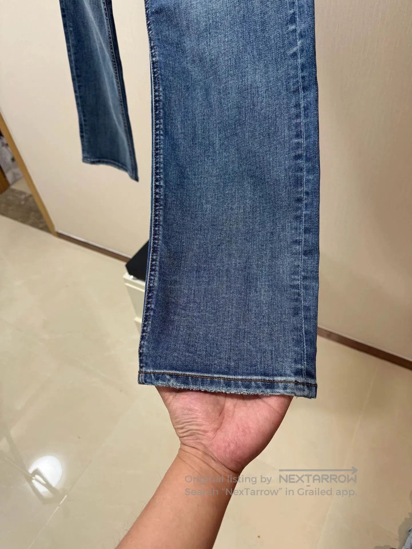 Louis Vuitton Louis Vuitton Blue Jeans. Size 35" - 6 Thumbnail