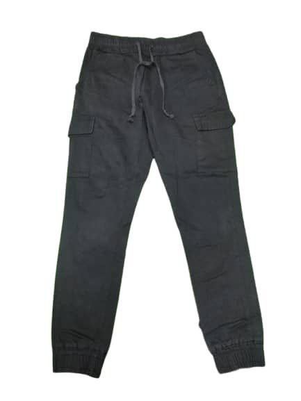 Vintage JOGGER CARGO PANTS DENIM Size US 33 - 1 Thumbnail